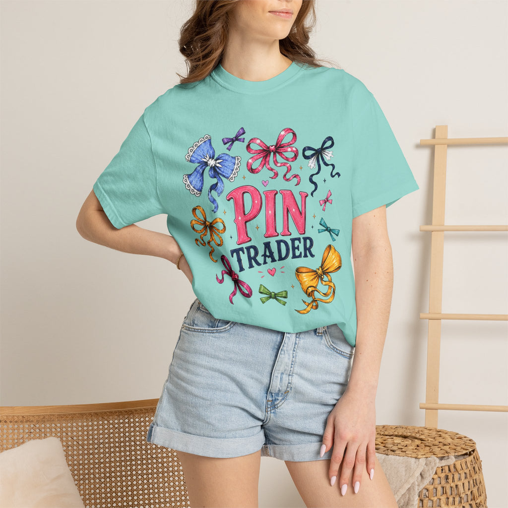 Ribbon Bow Pin Trader T-Shirt