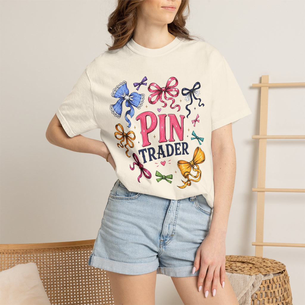 Ribbon Bow Pin Trader T-Shirt