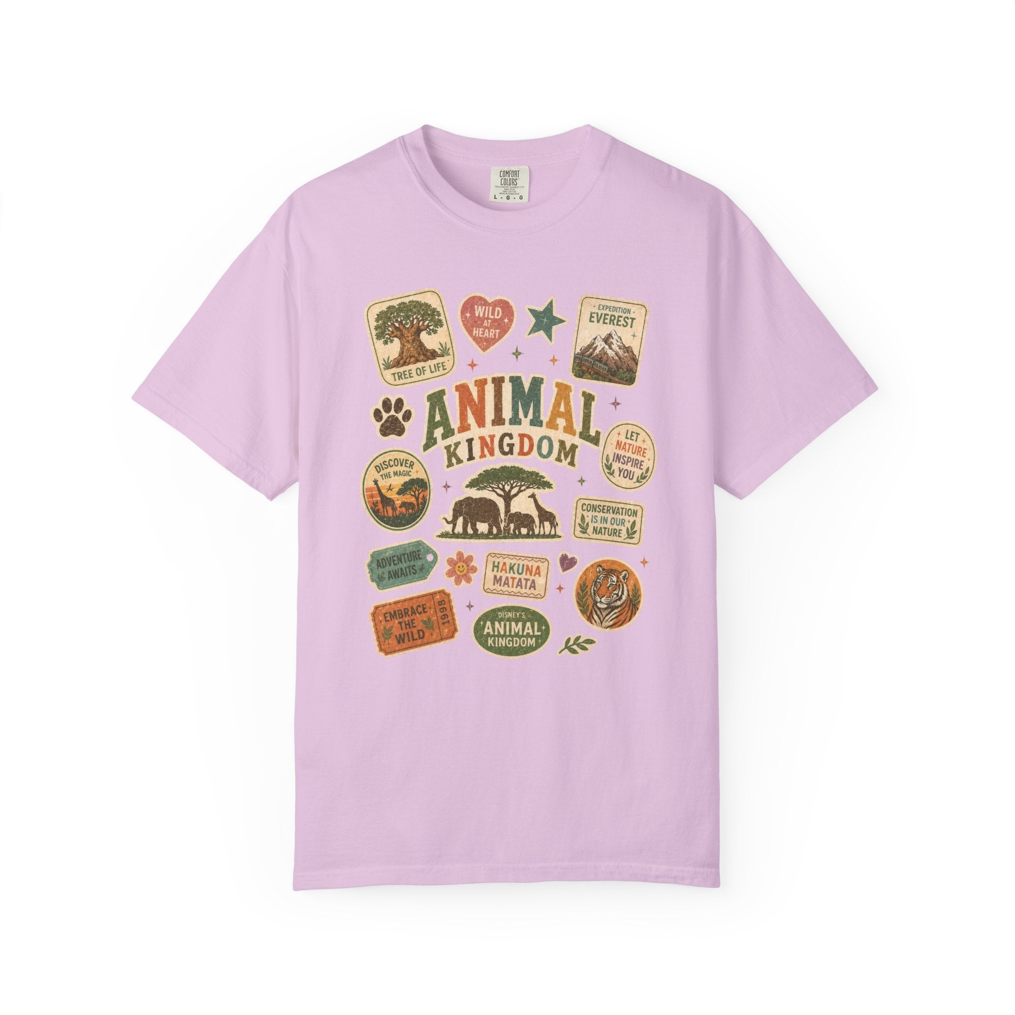 Safari Sticker Patch T-Shirt