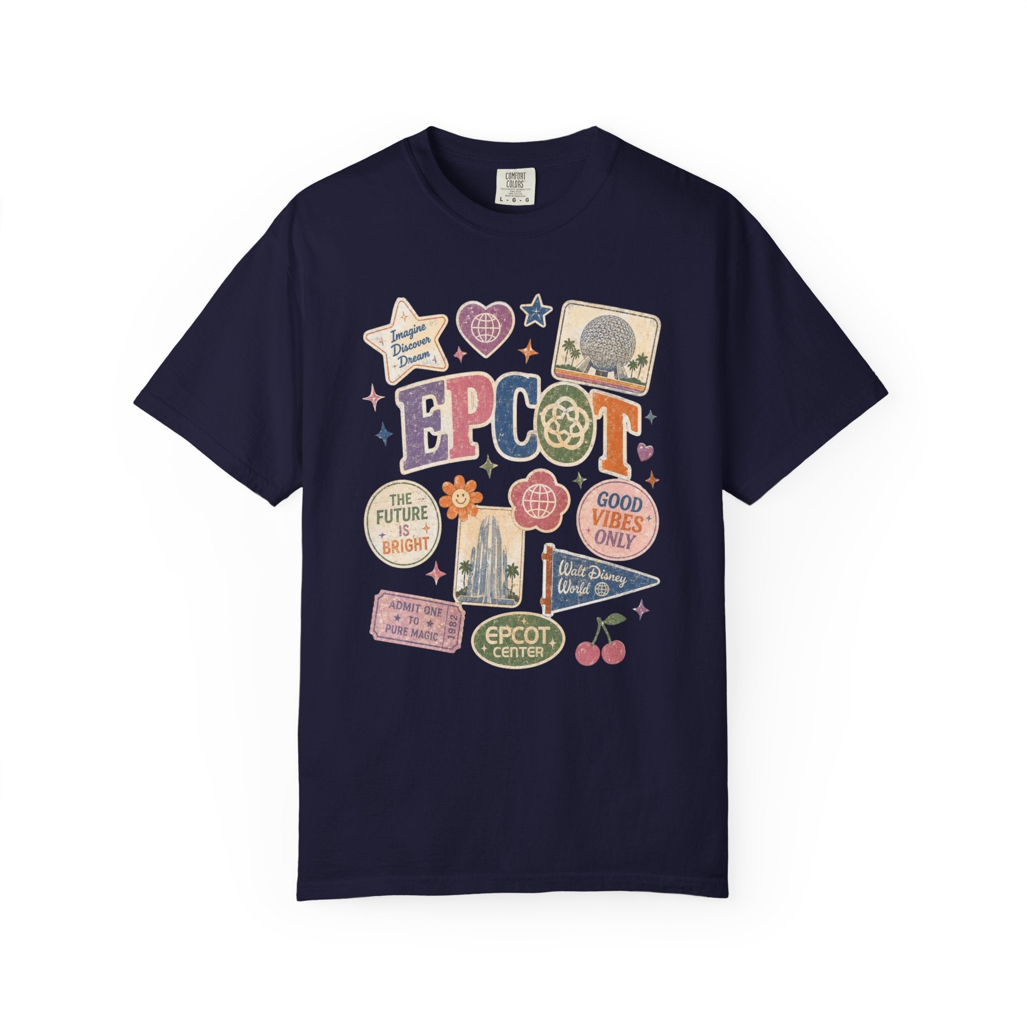 Figgy Sticker Patch T-Shirt