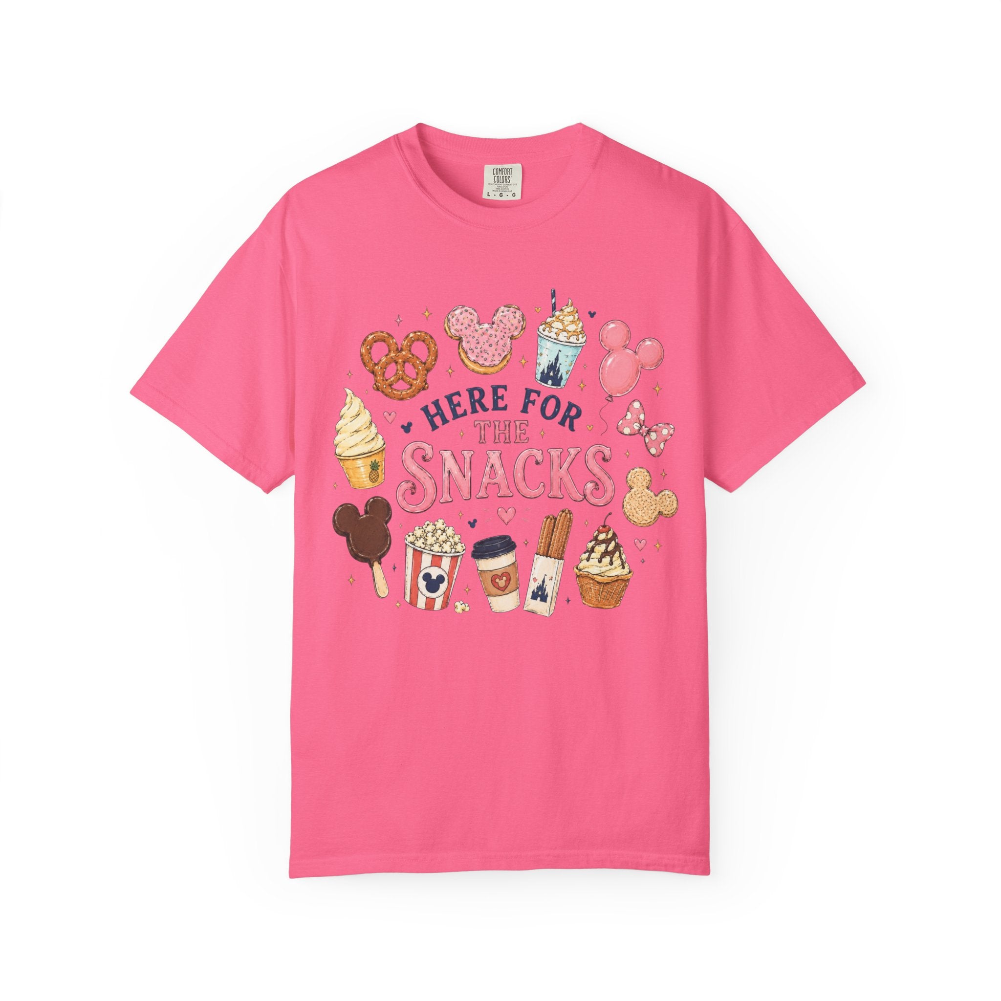Here for the Snacks T-Shirt