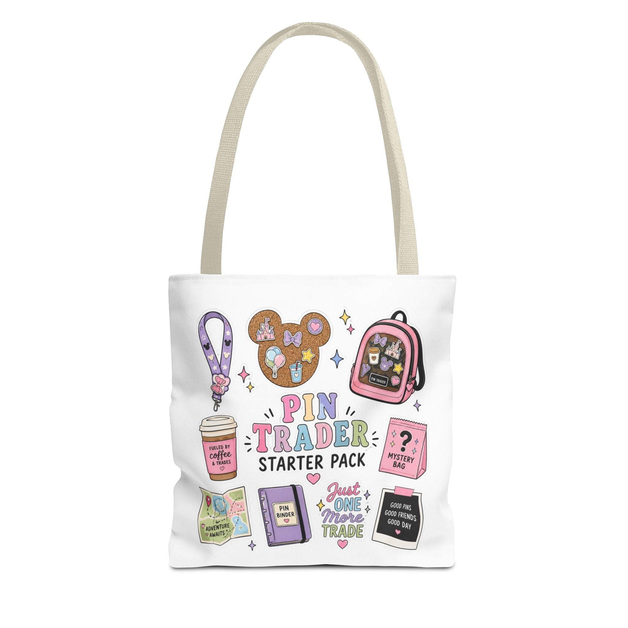 Pin Trader Starter Pack Tote Bag