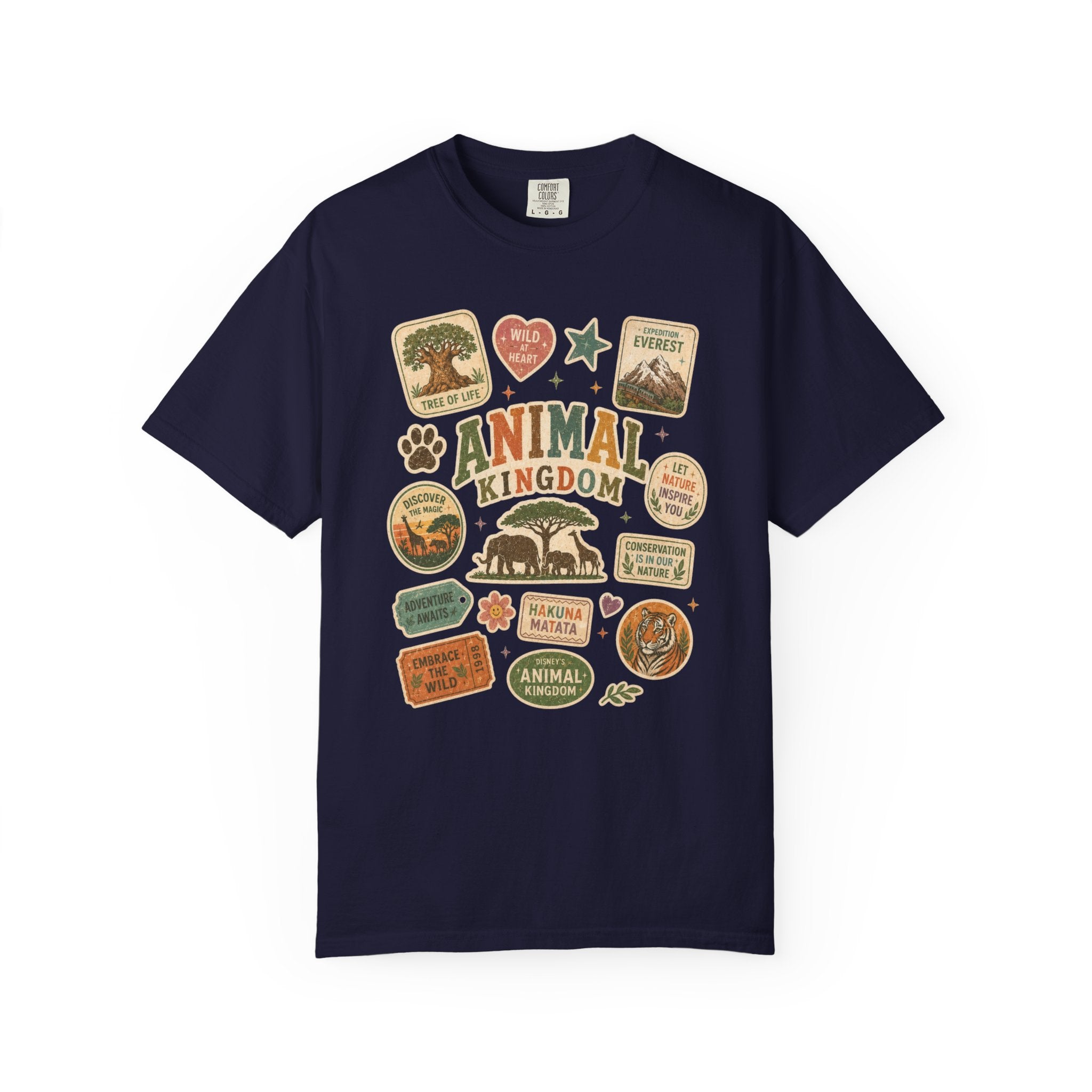 Safari Sticker Patch T-Shirt