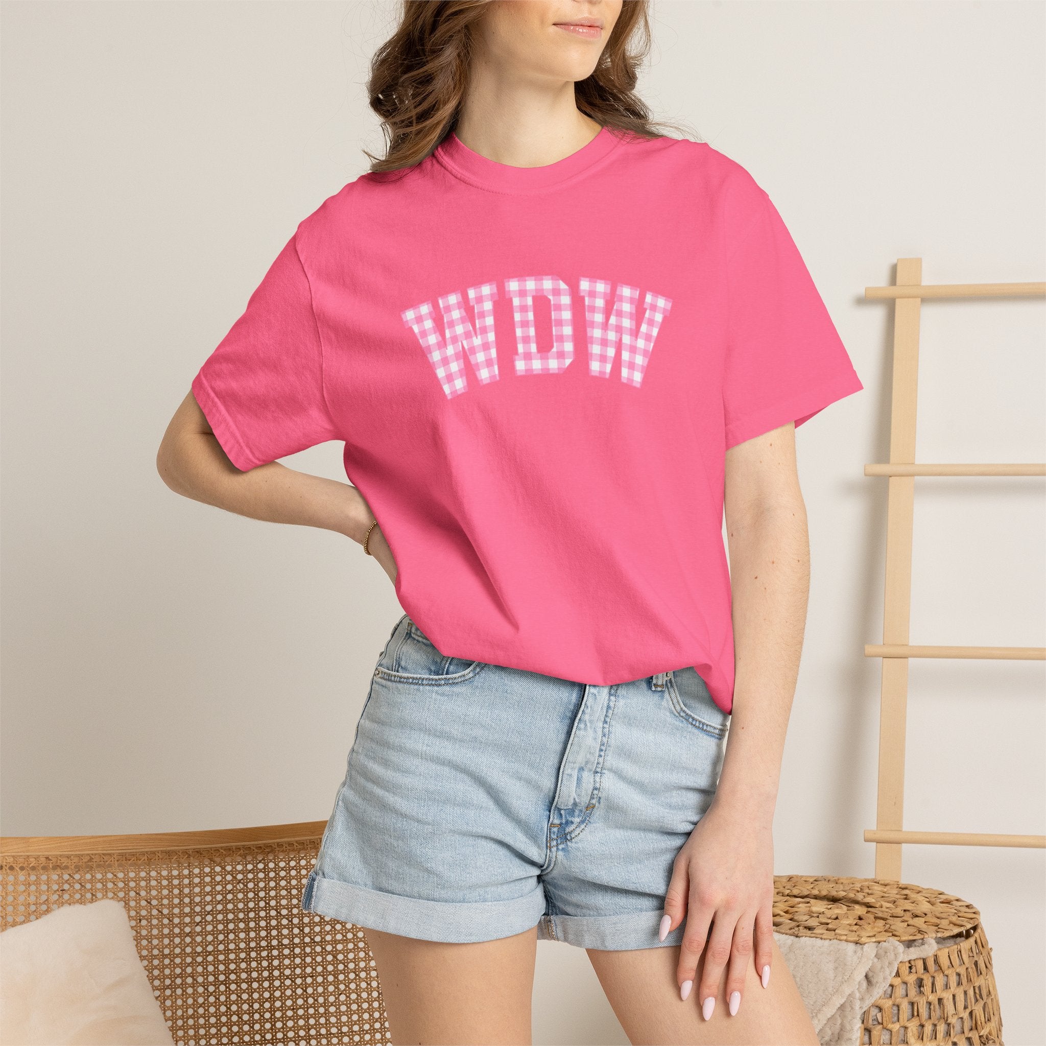WDW Pink Gingham T-Shirt