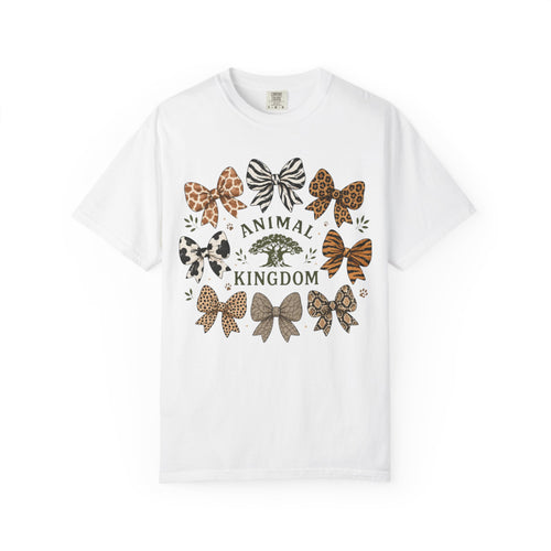 Animal Print Bow T-Shirt