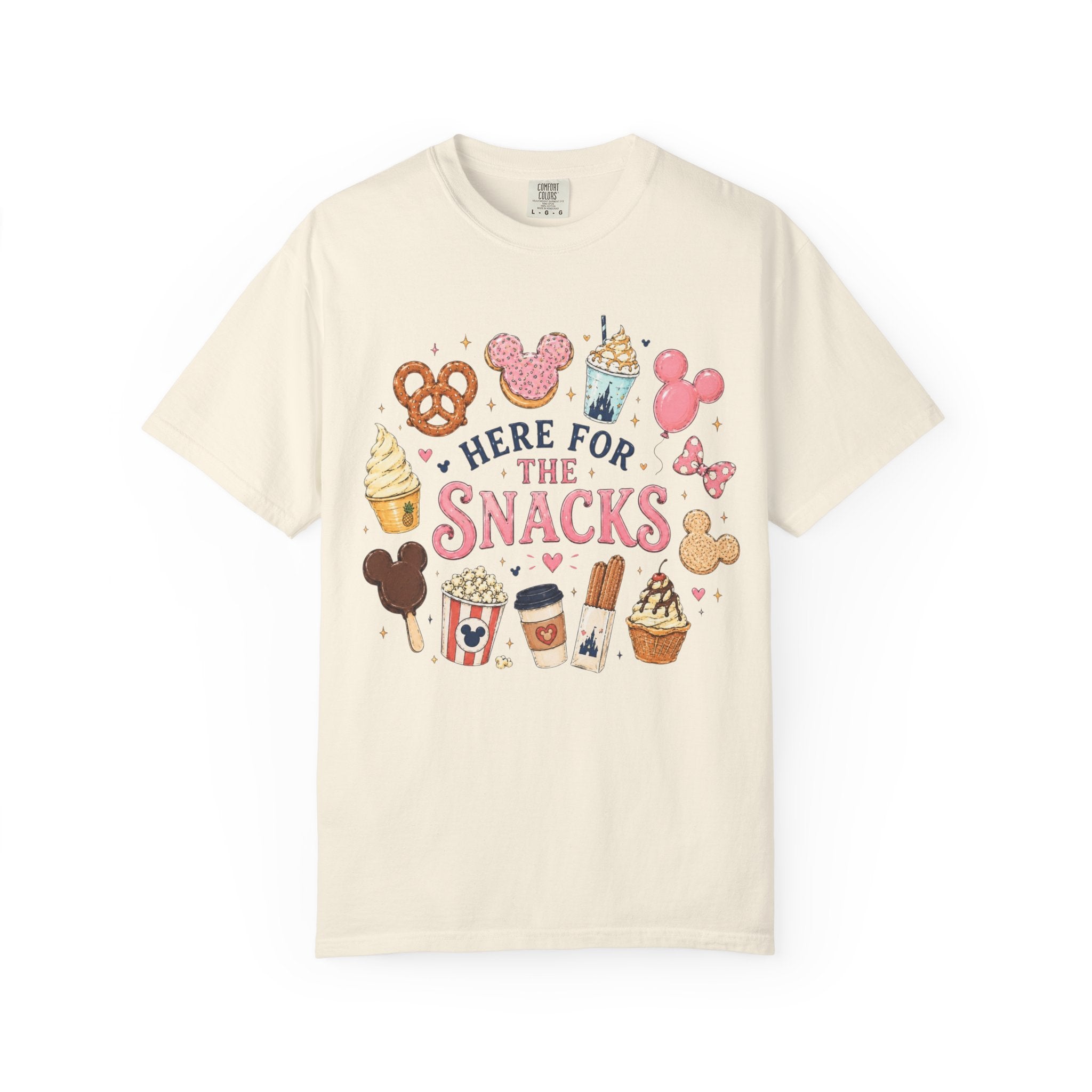 Here for the Snacks T-Shirt