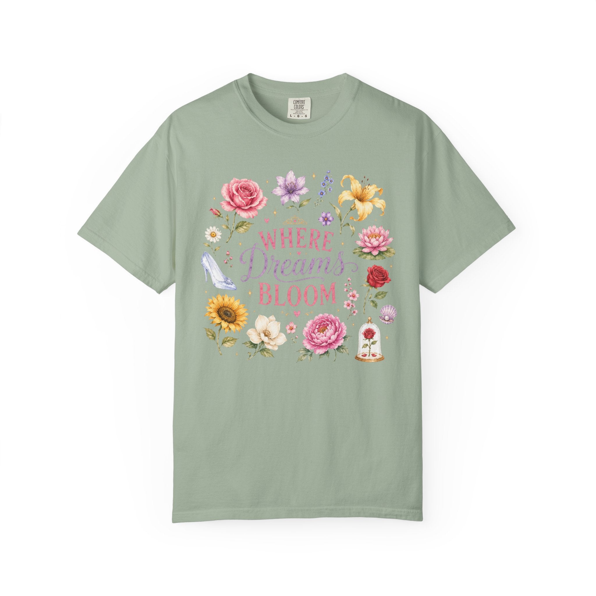 Where Dreams Bloom Floral T-Shirt