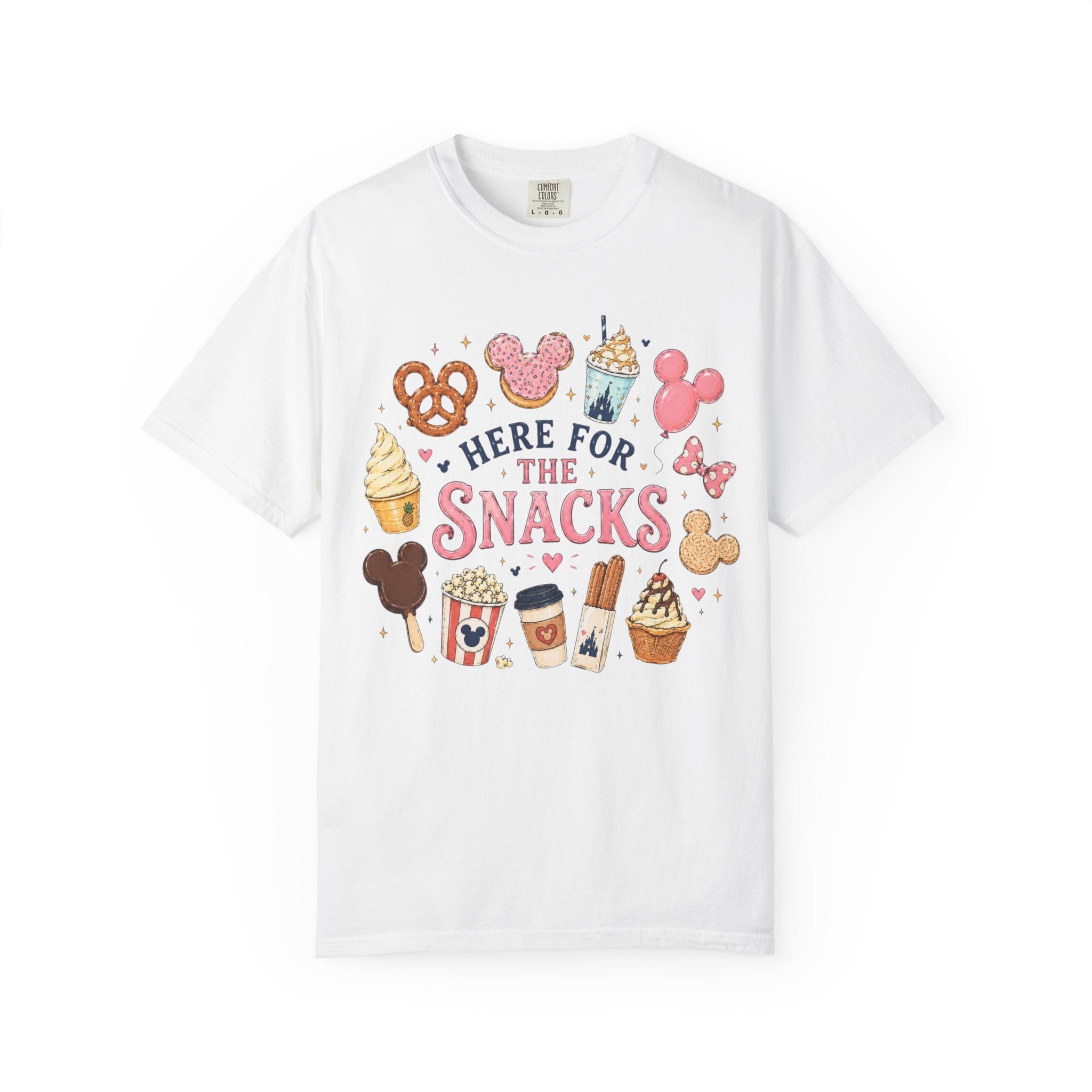 Here for the Snacks T-Shirt