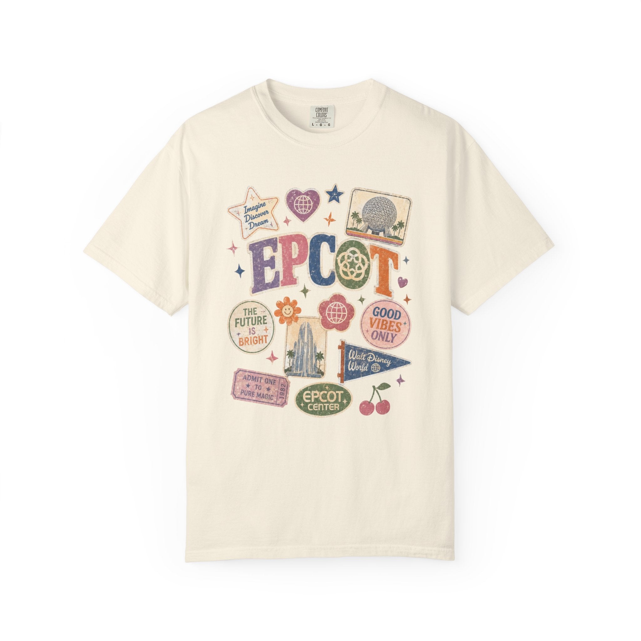 Figgy Sticker Patch T-Shirt