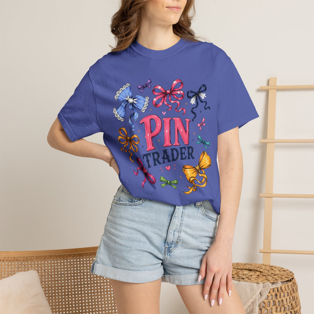 Ribbon Bow Pin Trader T-Shirt