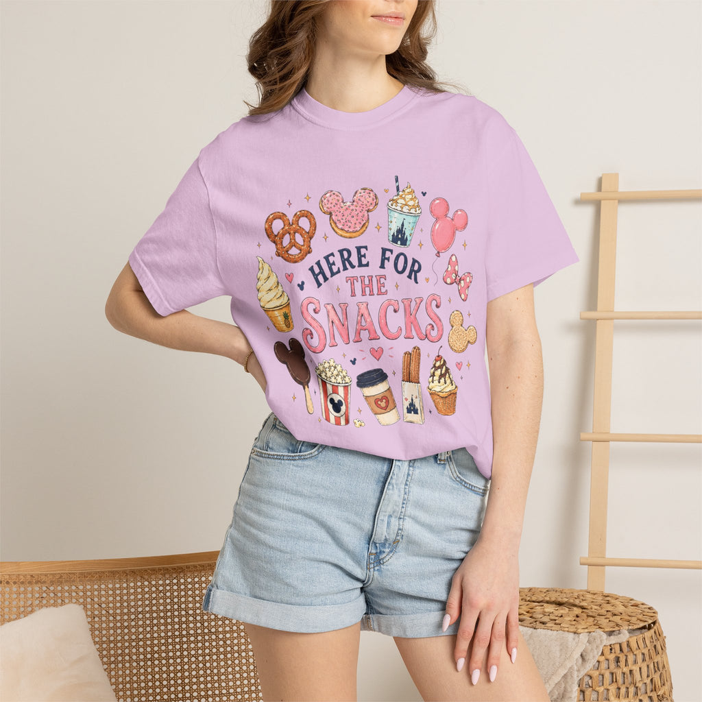 Here for the Snacks T-Shirt