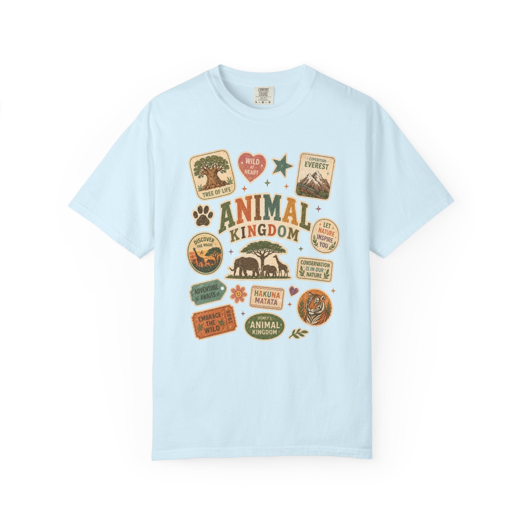 Safari Sticker Patch T-Shirt