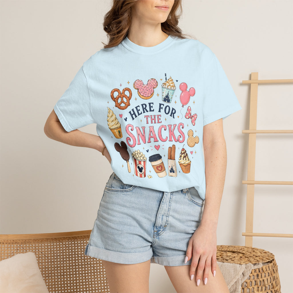 Here for the Snacks T-Shirt