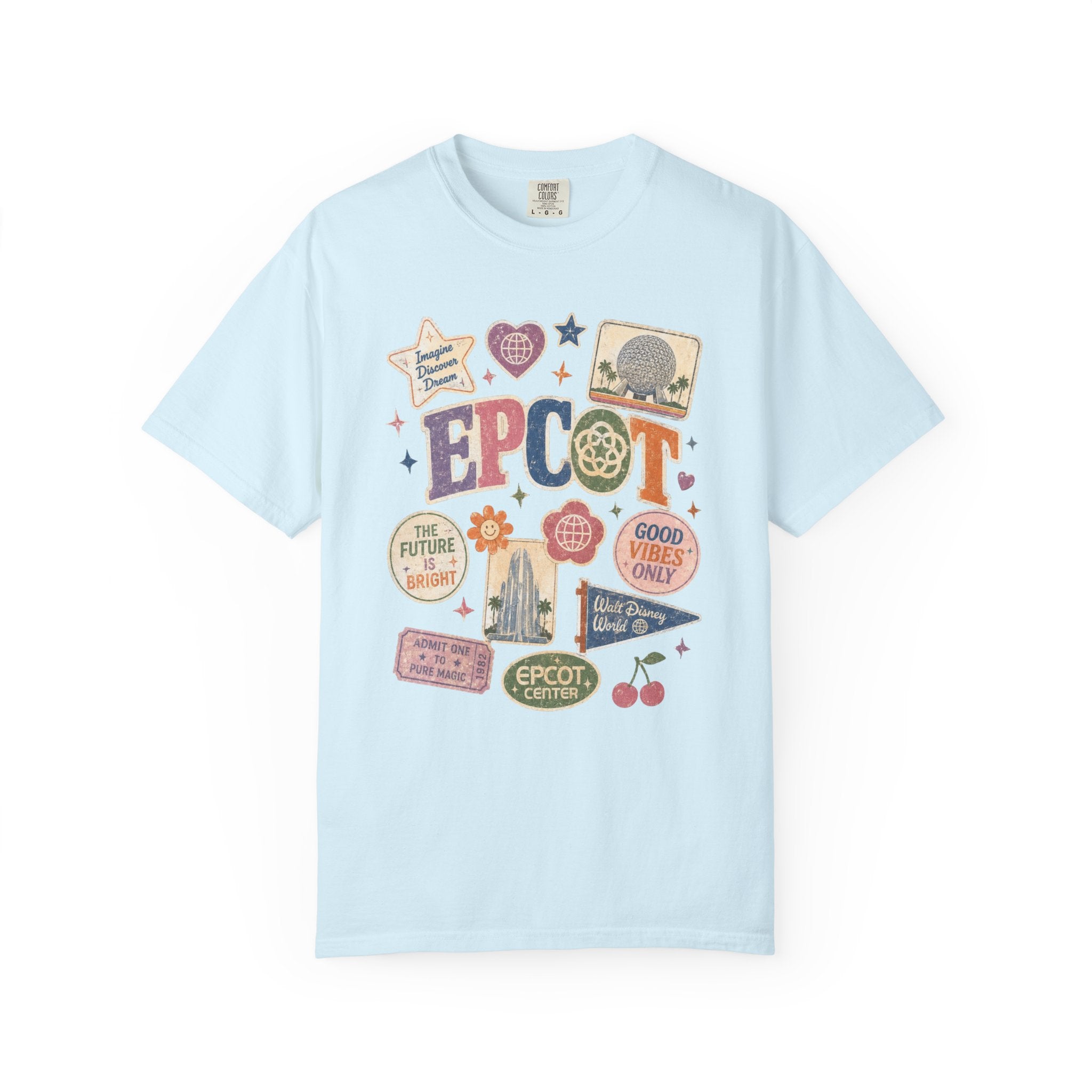 Figgy Sticker Patch T-Shirt