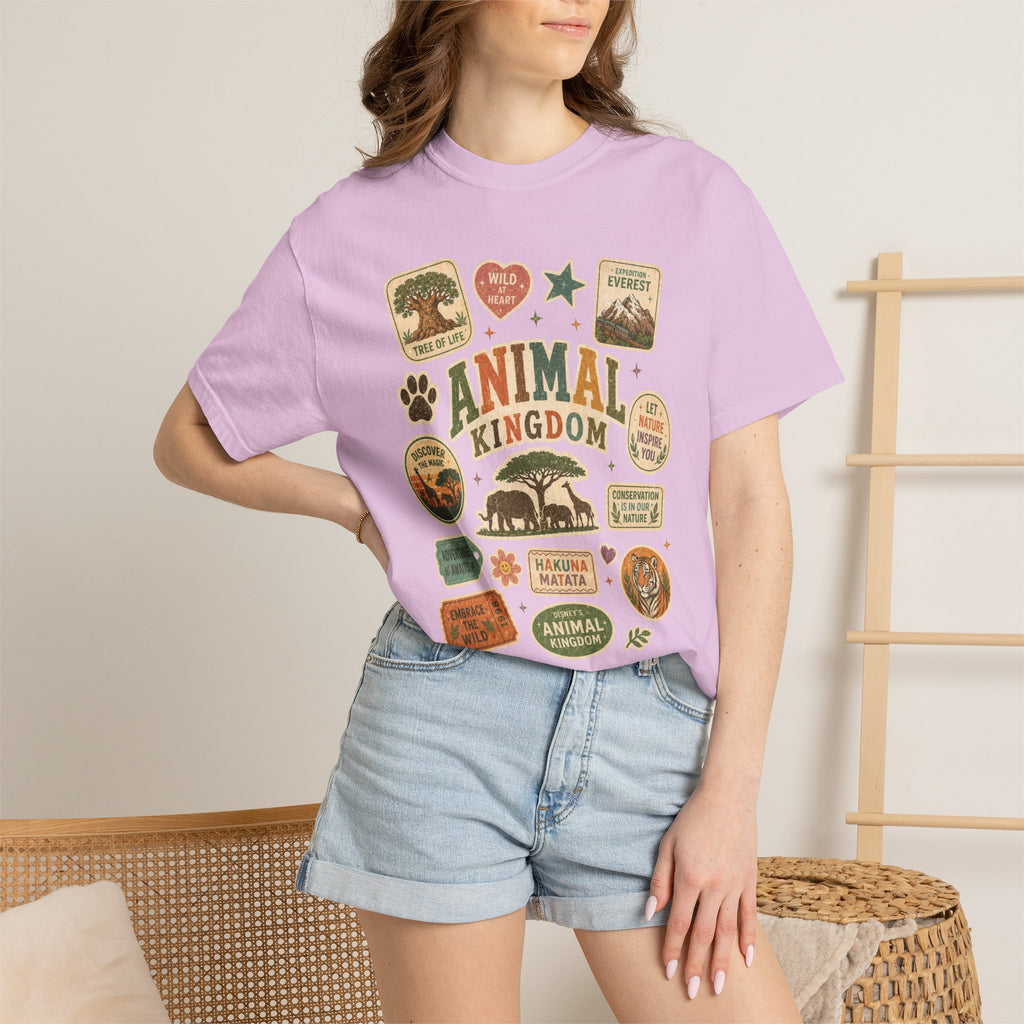 Safari Sticker Patch T-Shirt