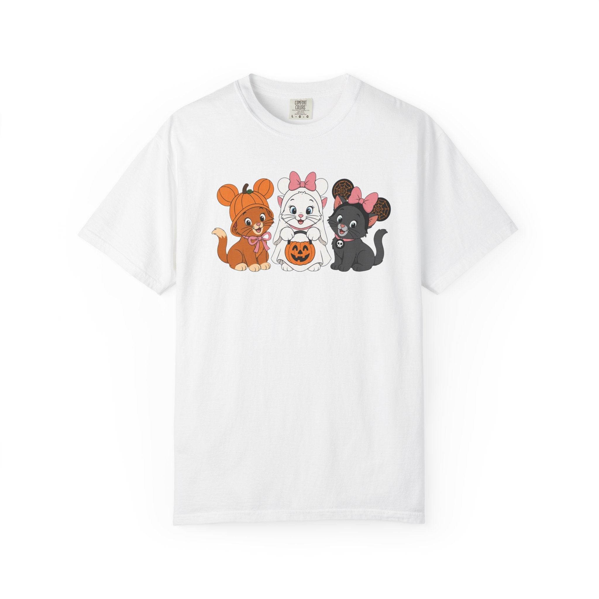 Halloween Kittens Ear Hats T-Shirt