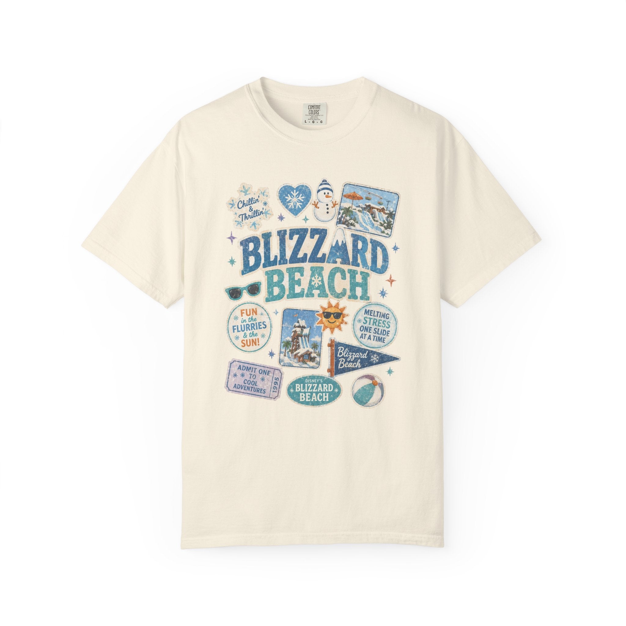 Blizzard Sticker Patch T-Shirt