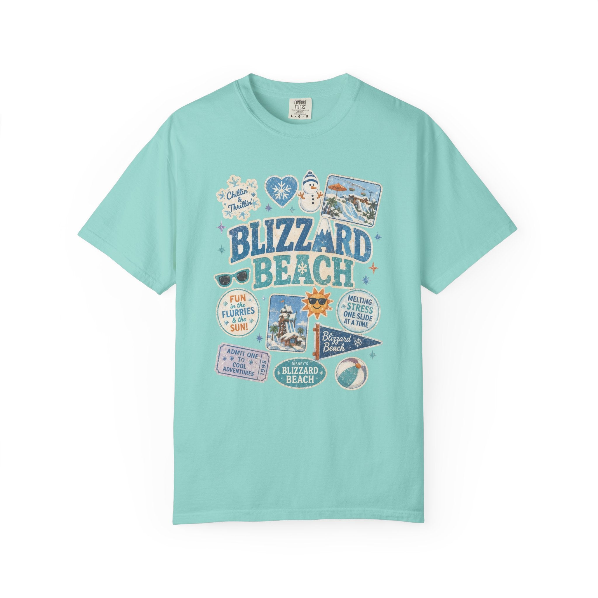 Blizzard Sticker Patch T-Shirt