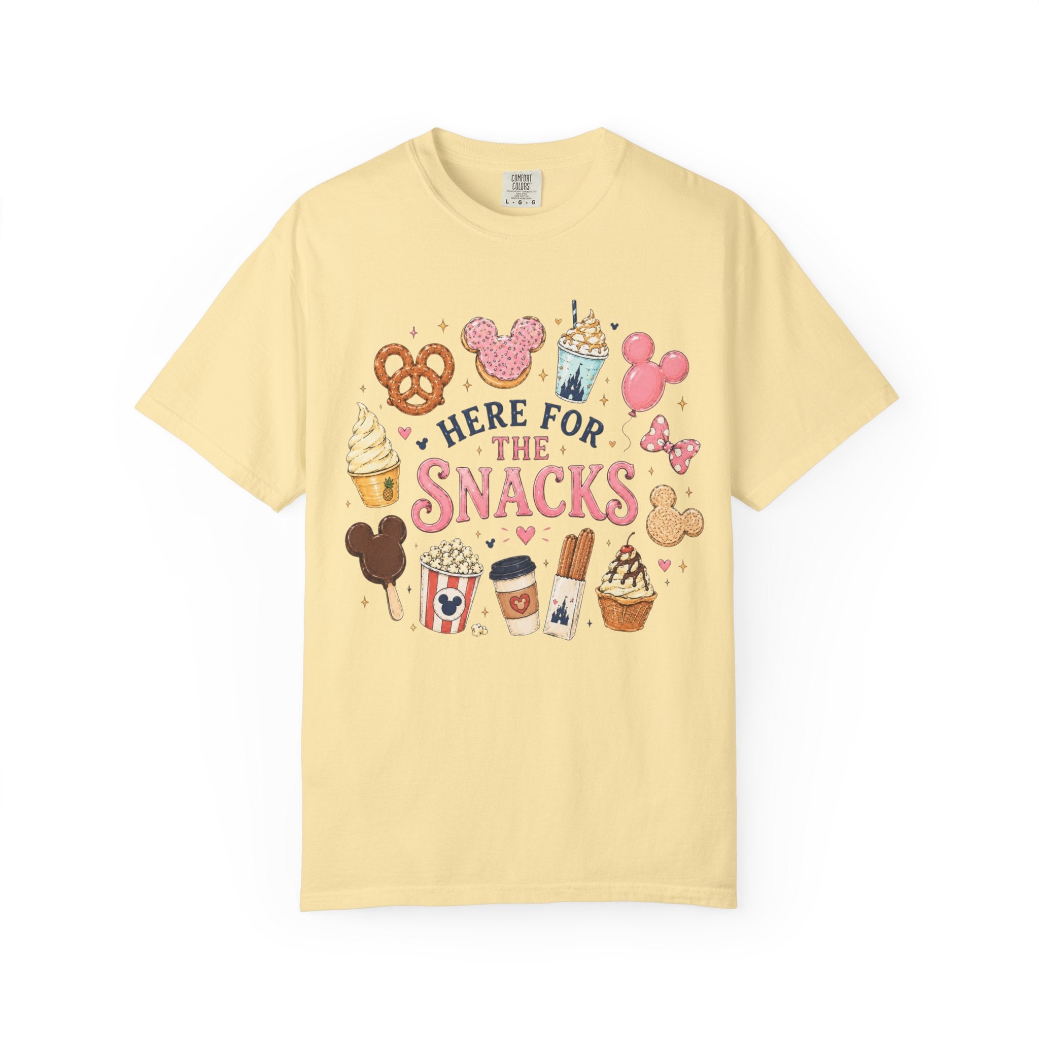 Here for the Snacks T-Shirt