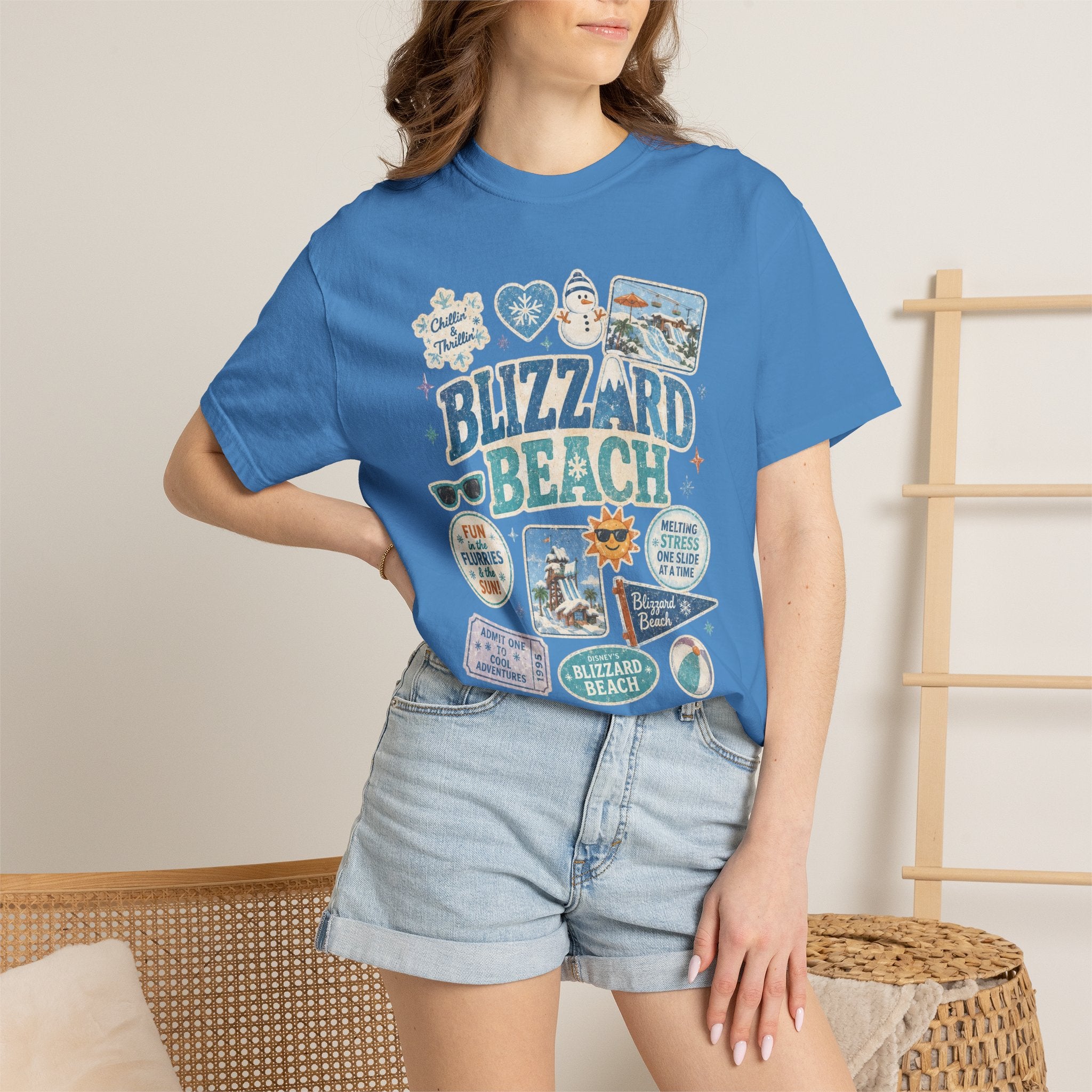 Blizzard Sticker Patch T-Shirt
