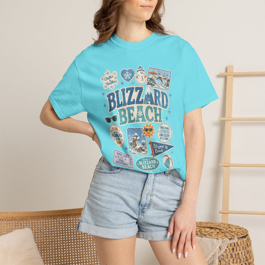 Blizzard Sticker Patch T-Shirt