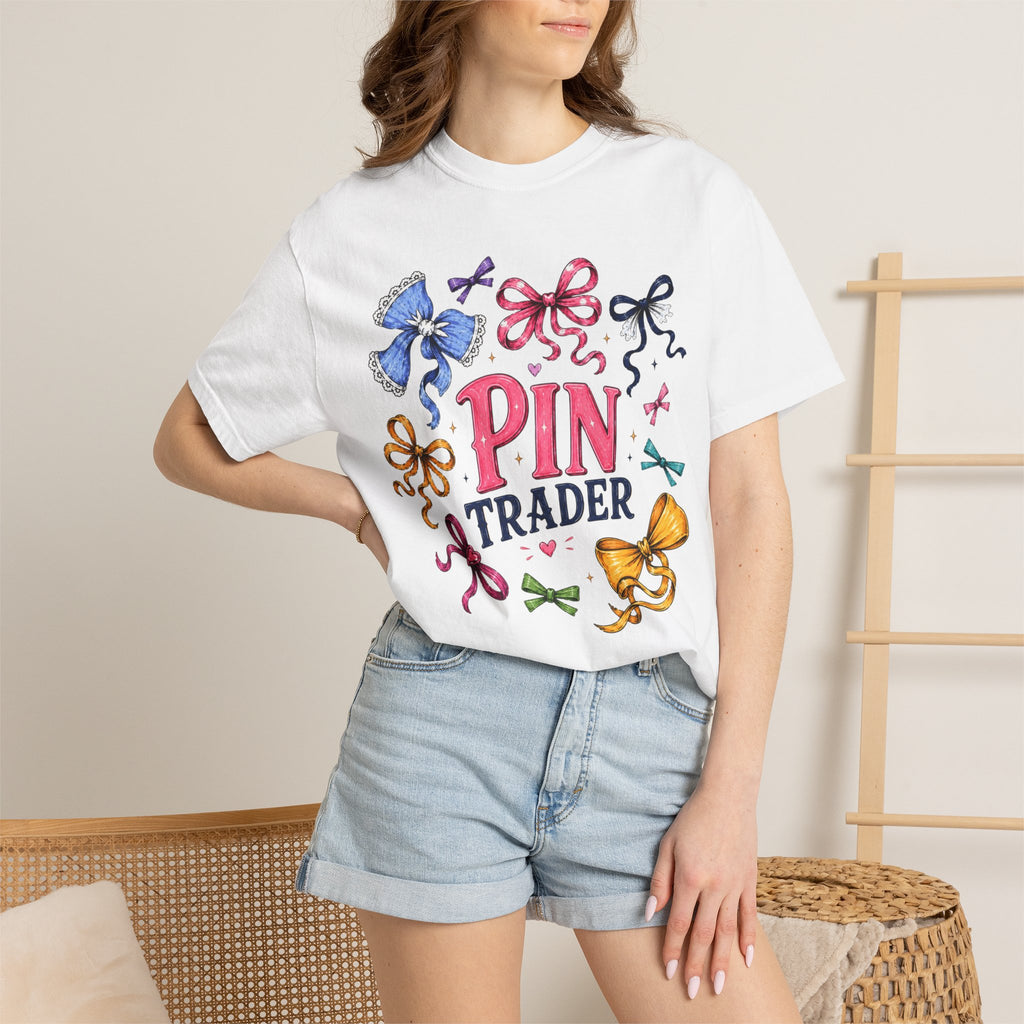 Ribbon Bow Pin Trader T-Shirt