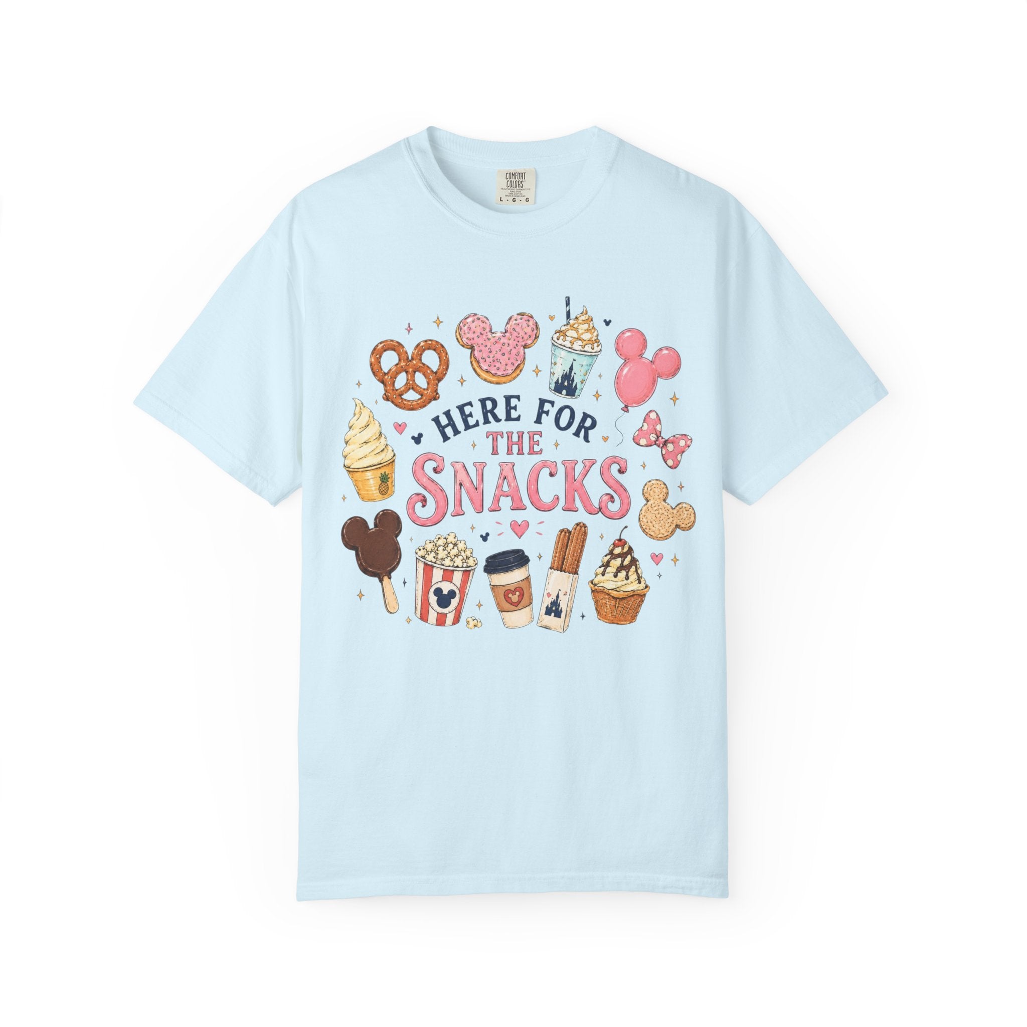 Here for the Snacks T-Shirt