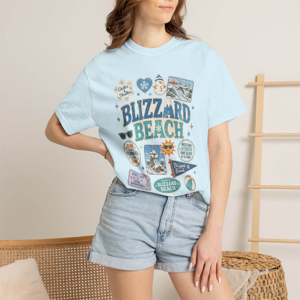 Blizzard Sticker Patch T-Shirt