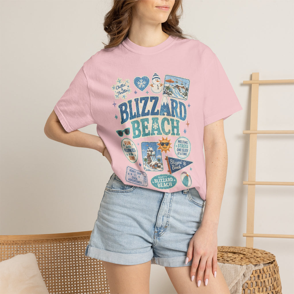 Blizzard Sticker Patch T-Shirt