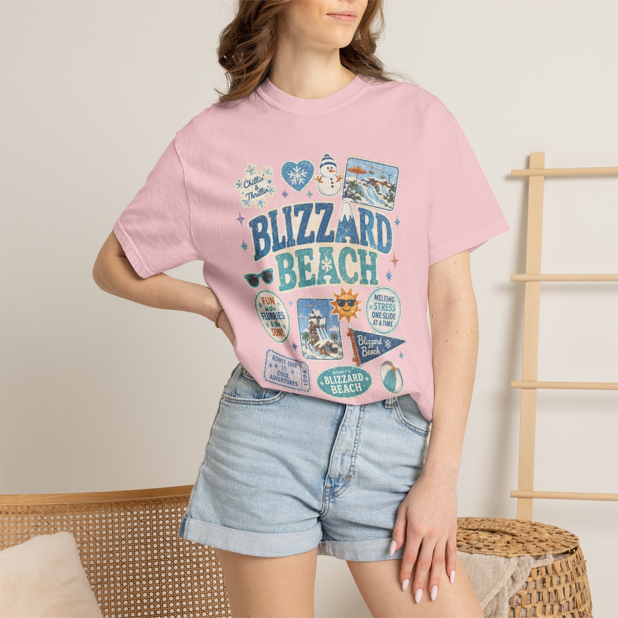 Blizzard Sticker Patch T-Shirt