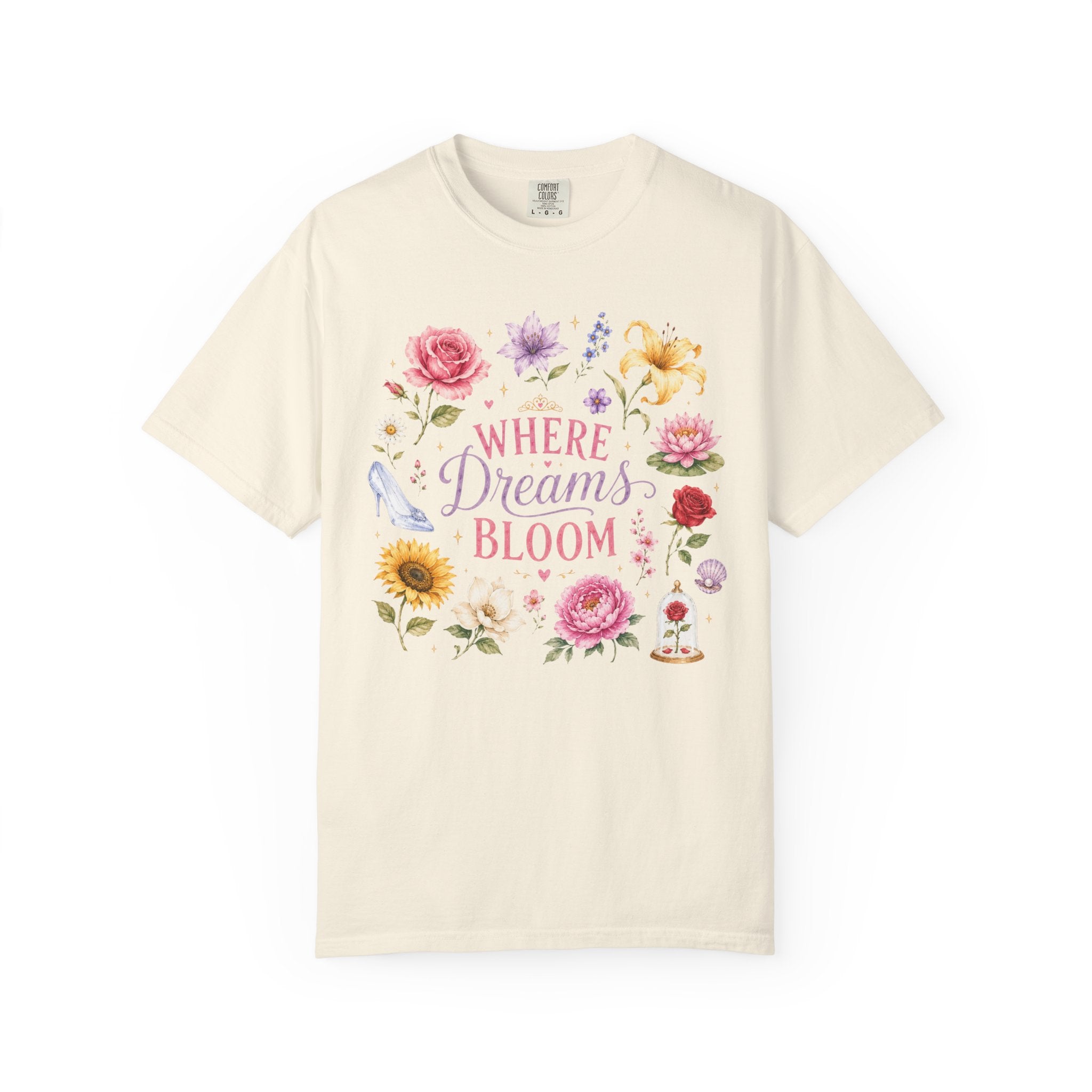 Where Dreams Bloom Floral T-Shirt