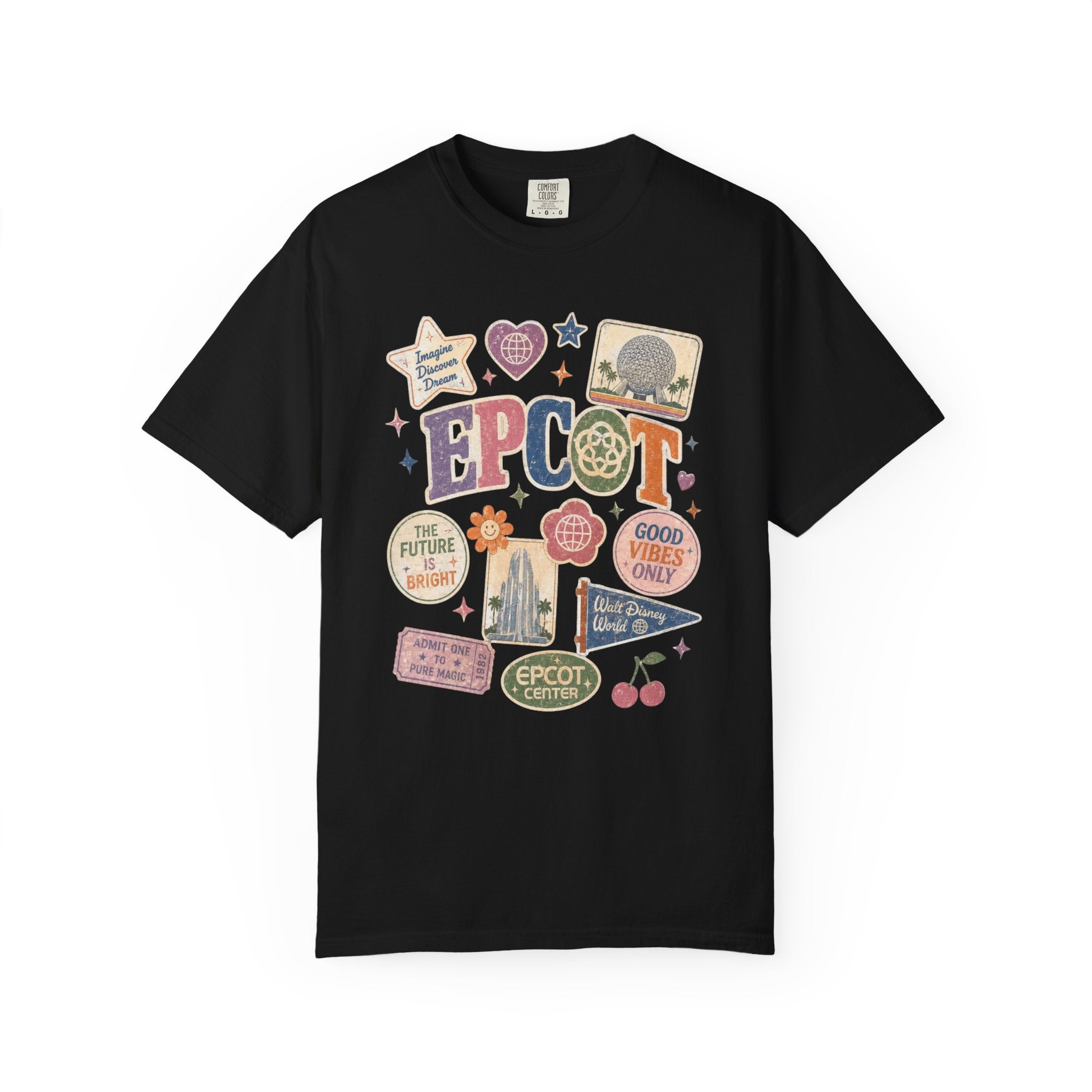 Figgy Sticker Patch T-Shirt