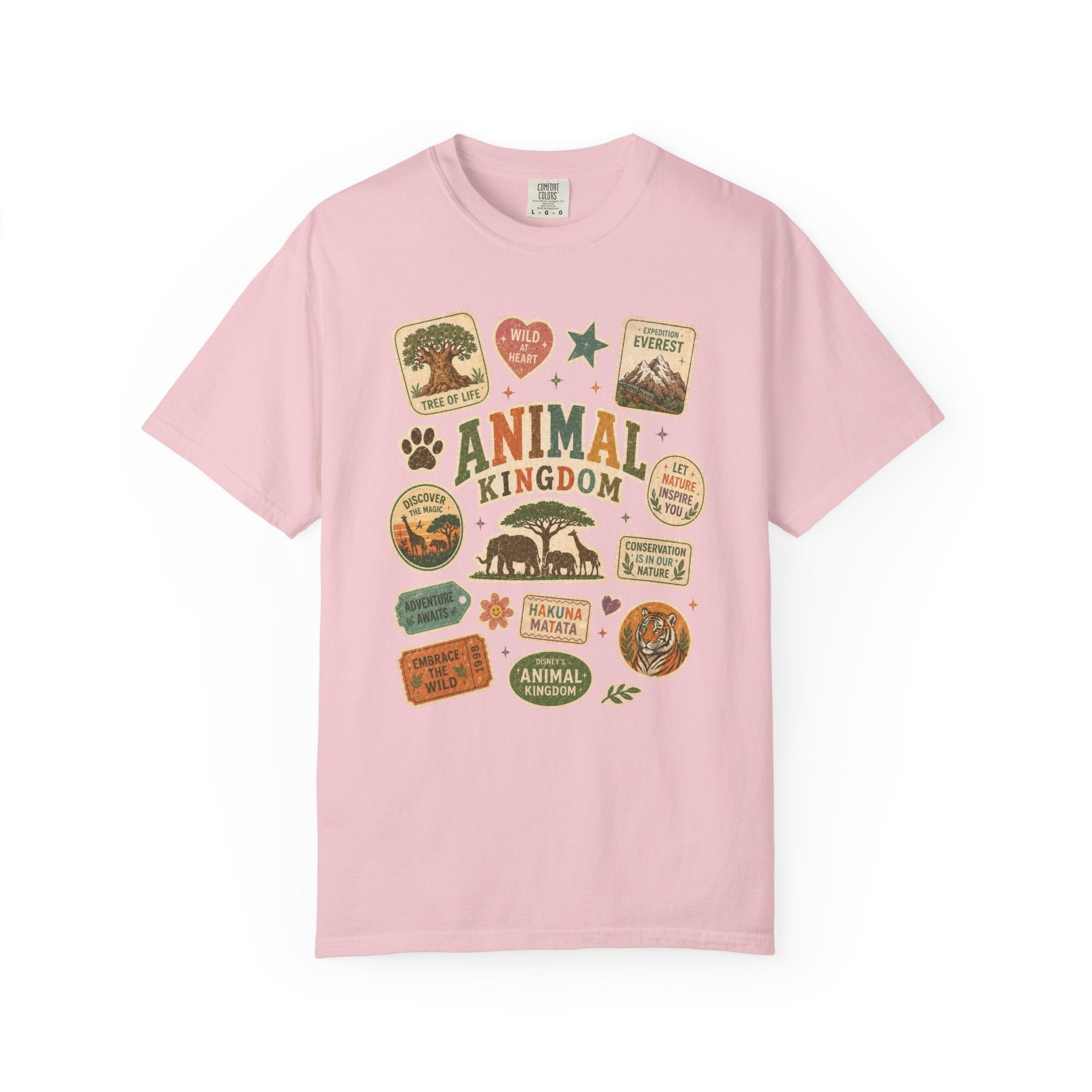 Safari Sticker Patch T-Shirt