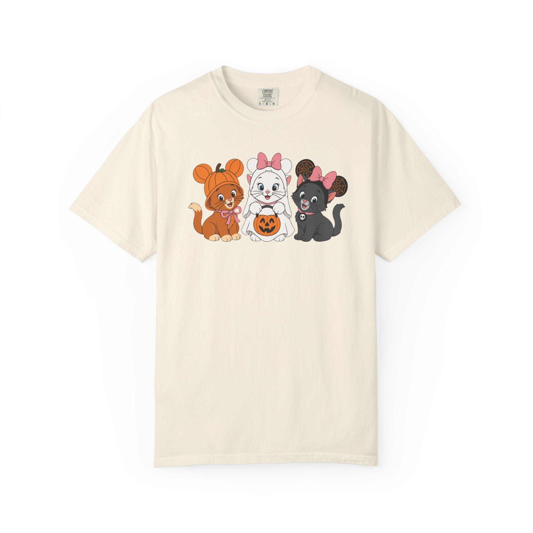 Halloween Kittens Ear Hats T-Shirt