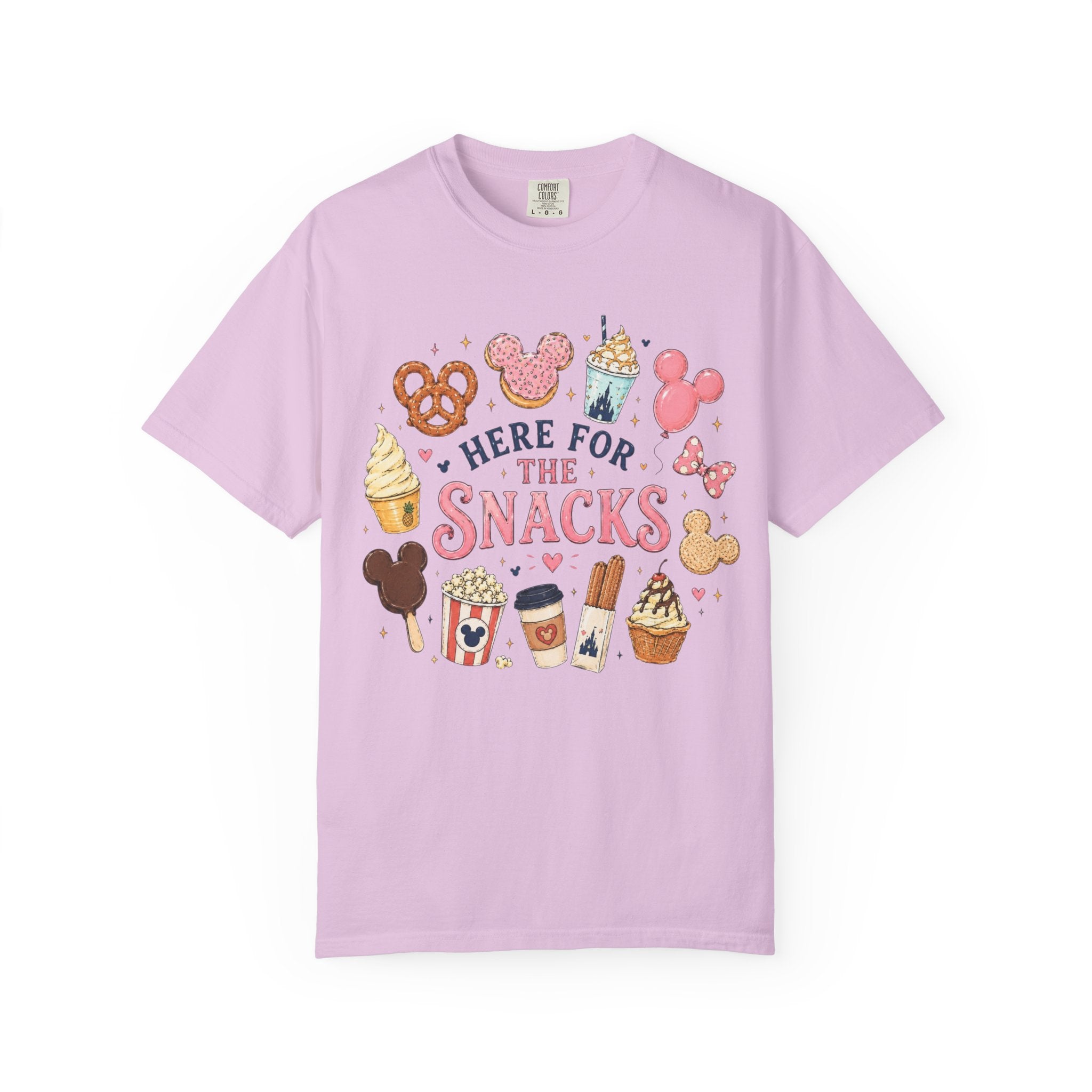 Here for the Snacks T-Shirt