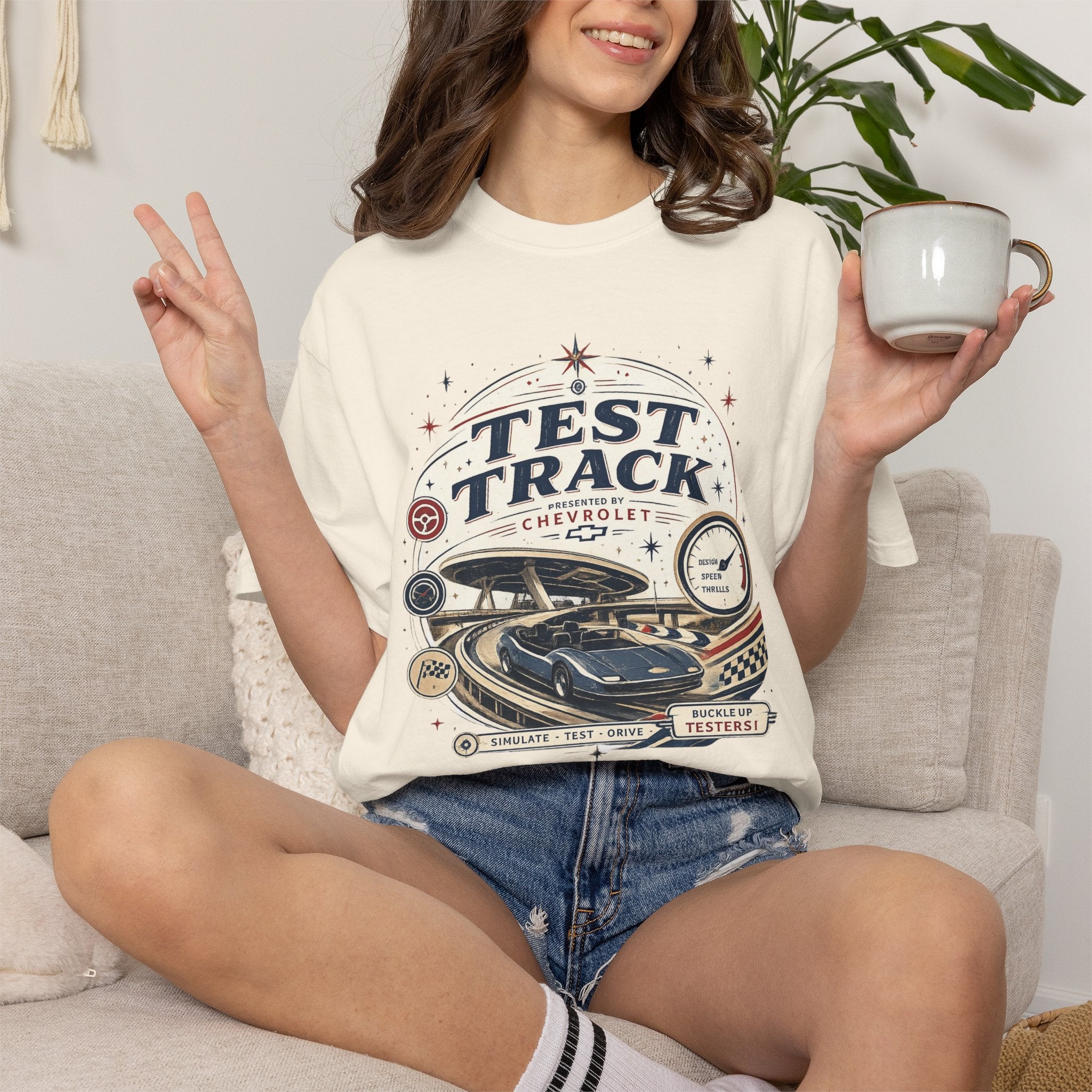 Vintage Test Track Disney T-Shirt