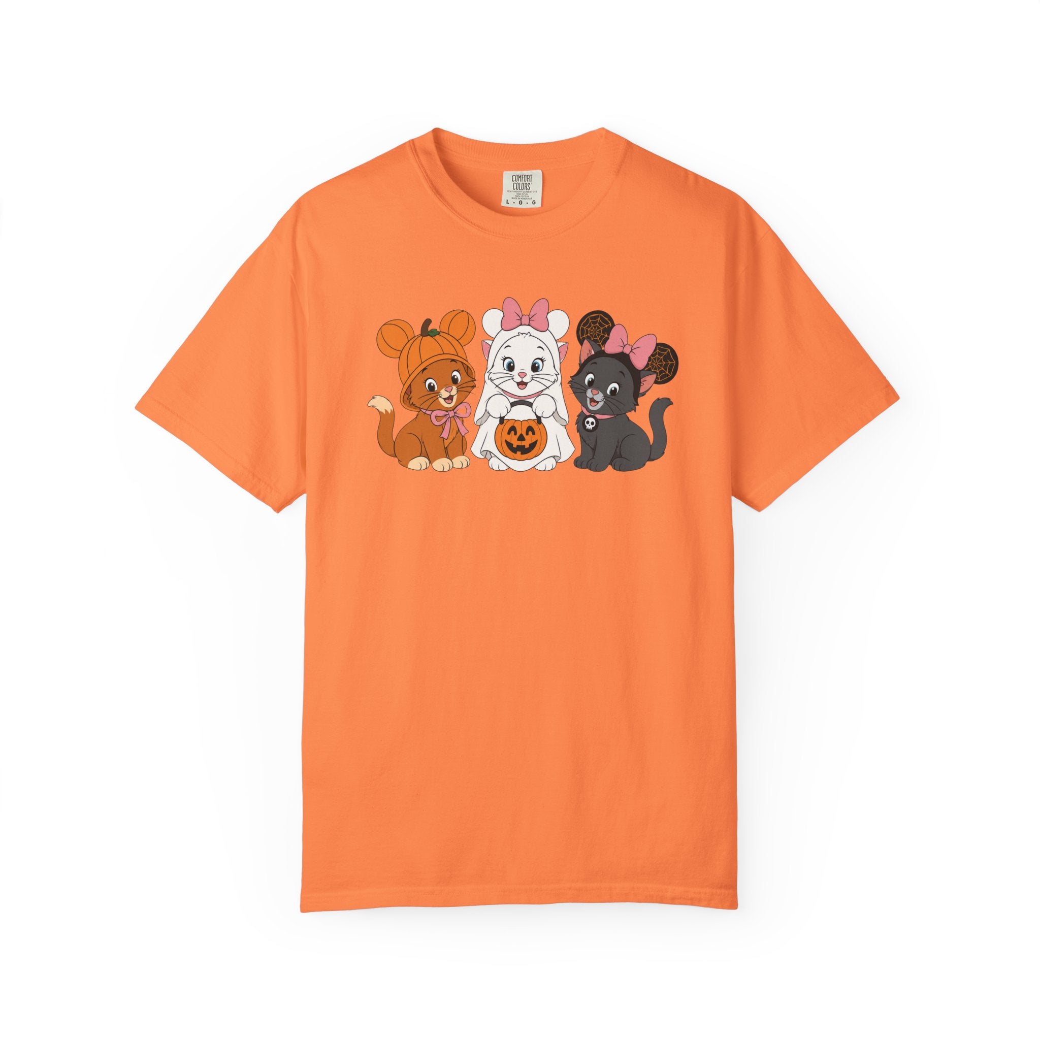 Halloween Kittens Ear Hats T-Shirt