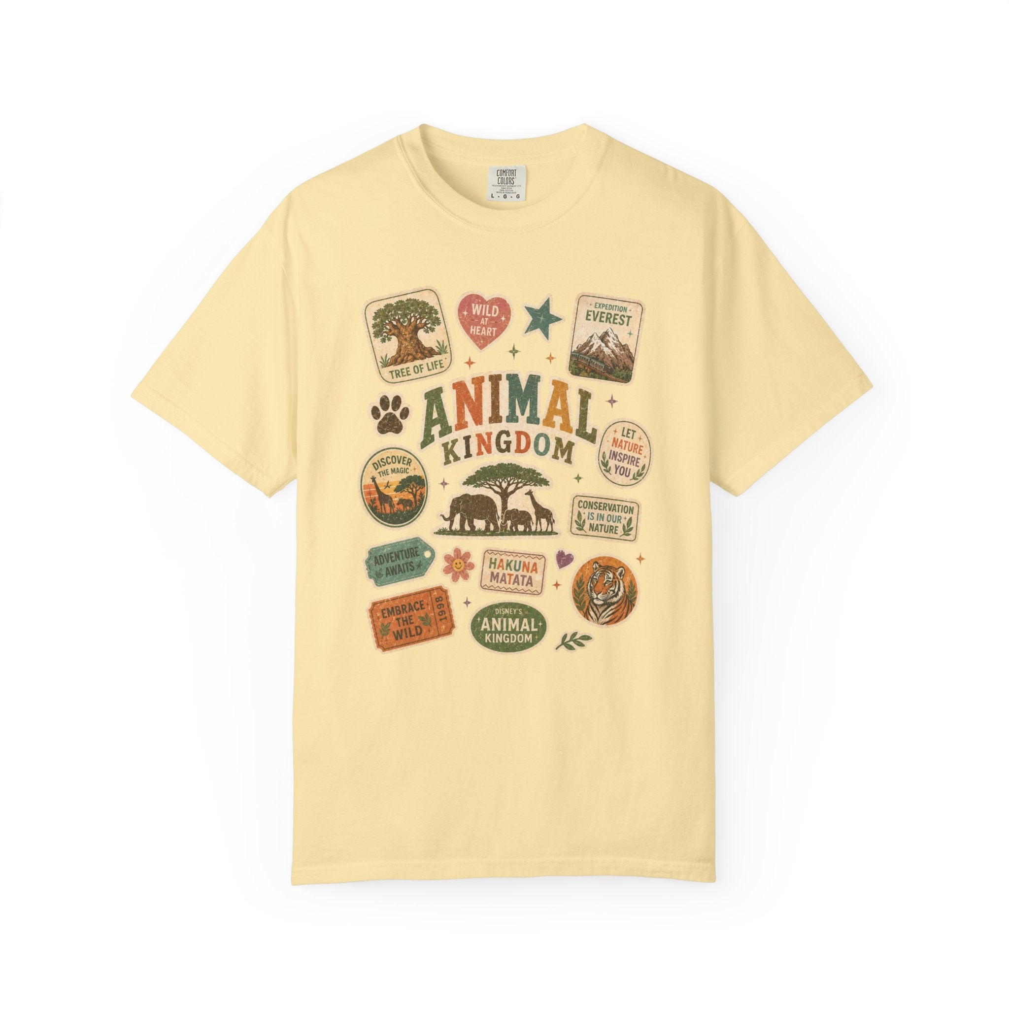 Safari Sticker Patch T-Shirt