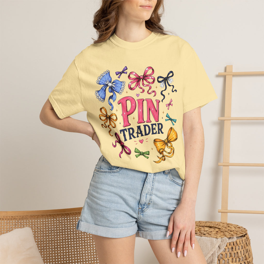 Ribbon Bow Pin Trader T-Shirt