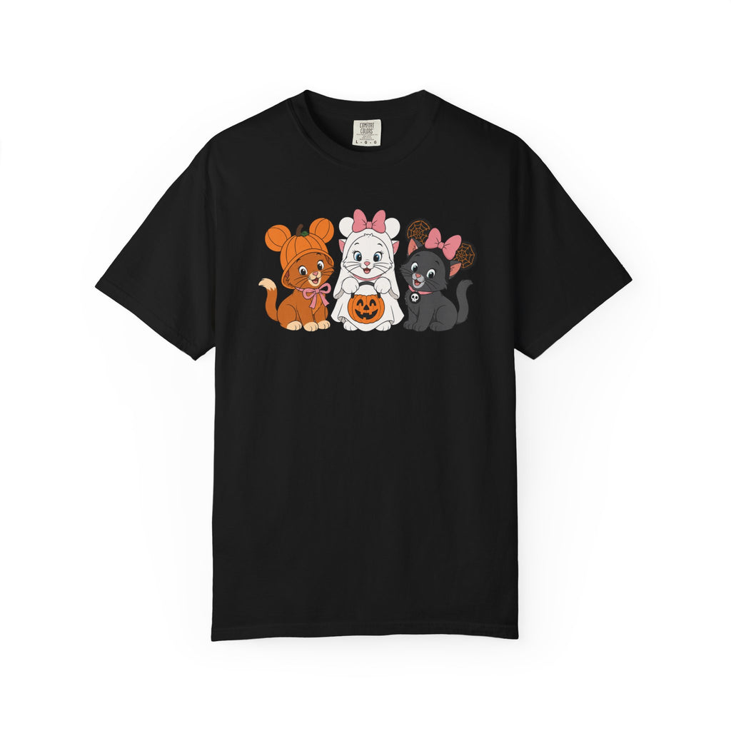 Halloween Kittens Ear Hats T-Shirt