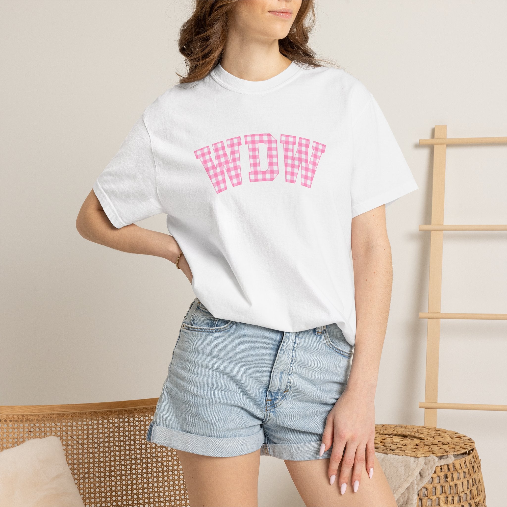 WDW Pink Gingham T-Shirt