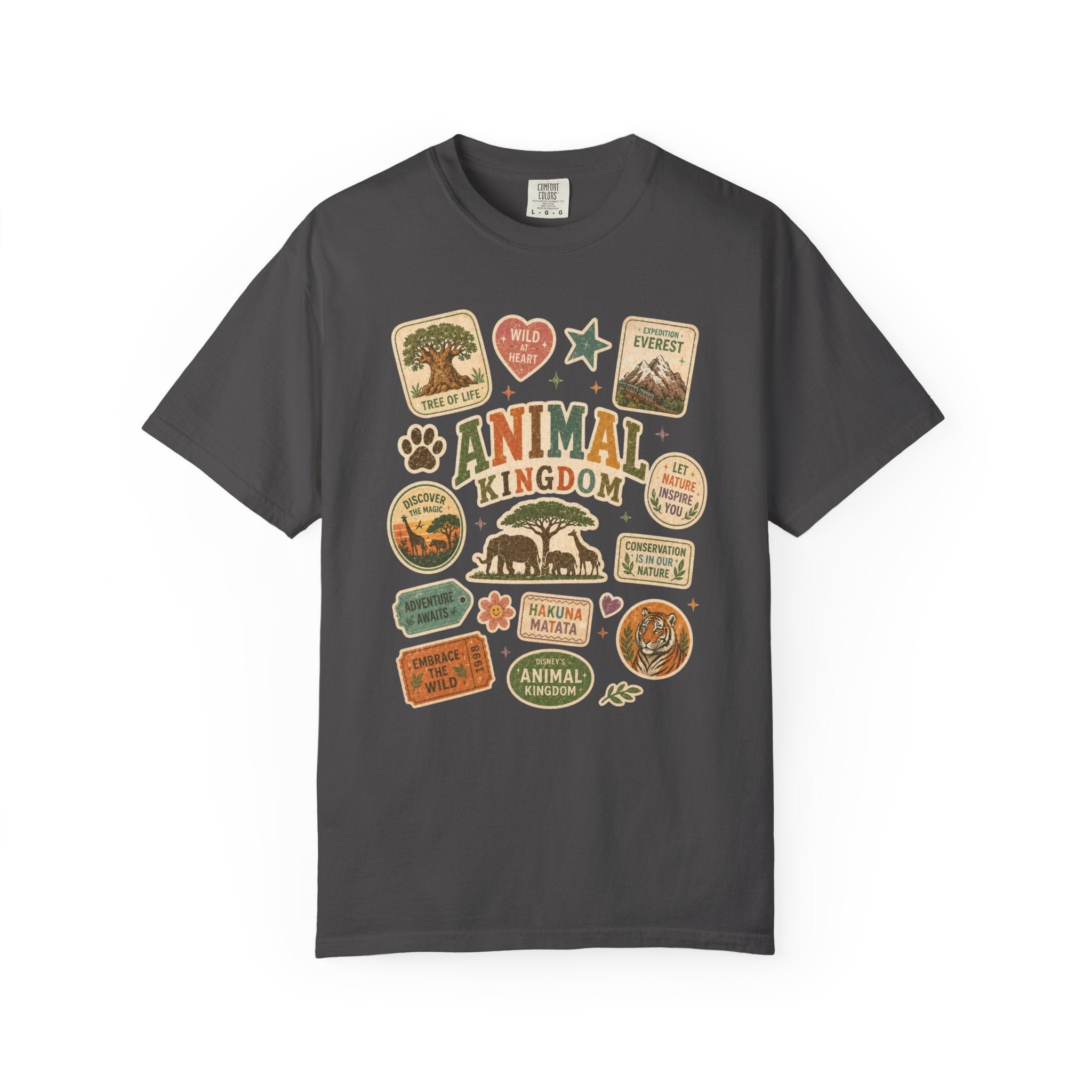 Safari Sticker Patch T-Shirt