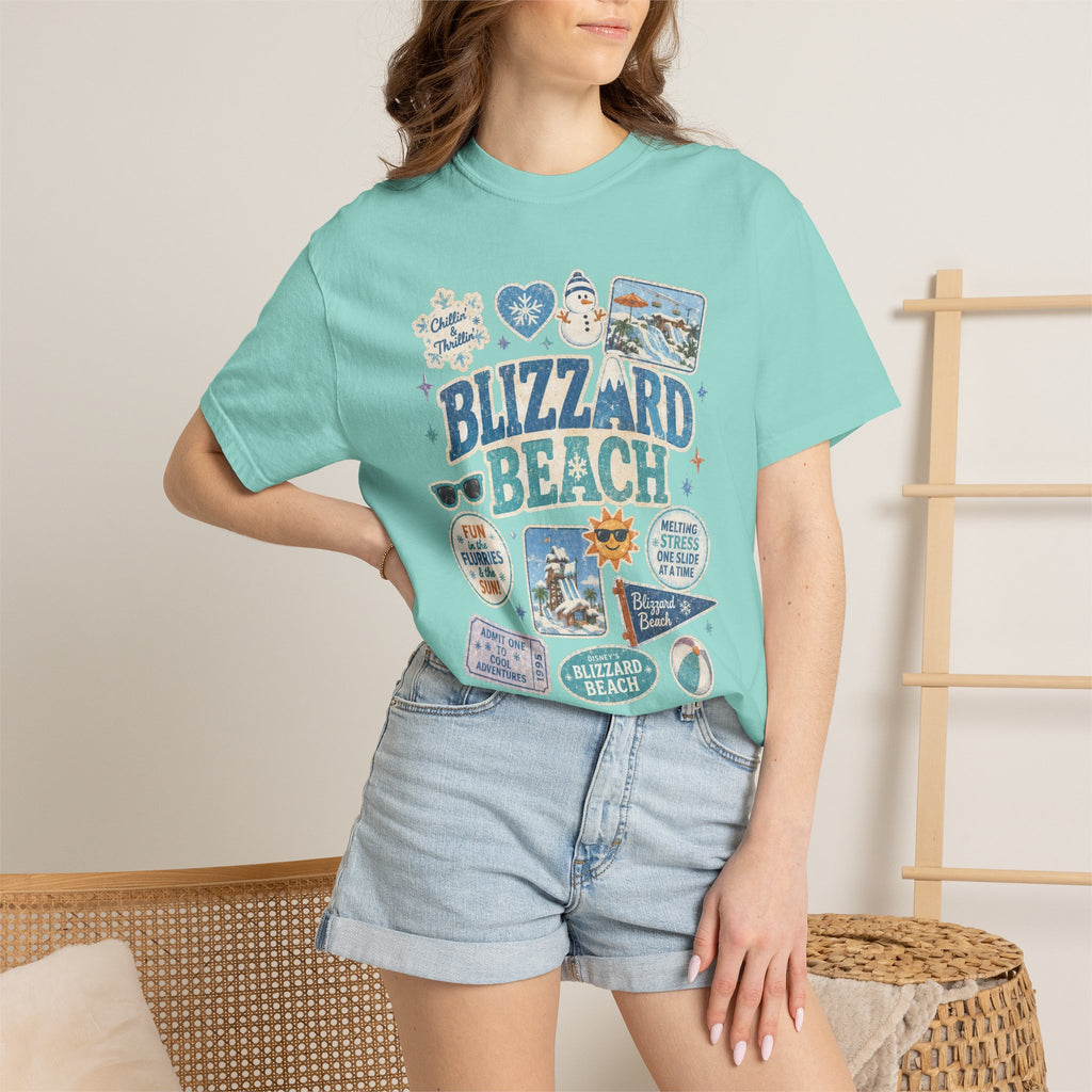 Blizzard Sticker Patch T-Shirt