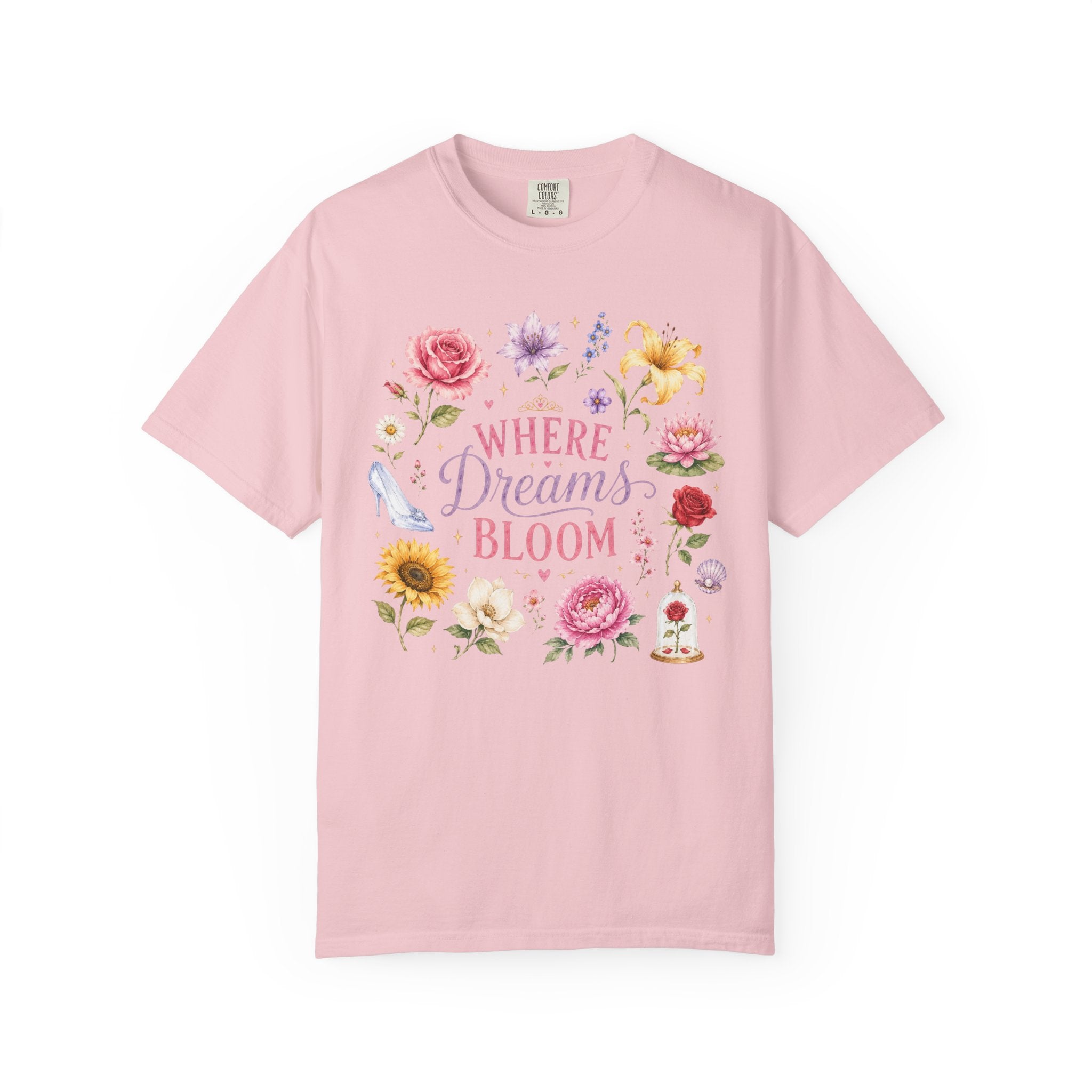 Where Dreams Bloom Floral T-Shirt