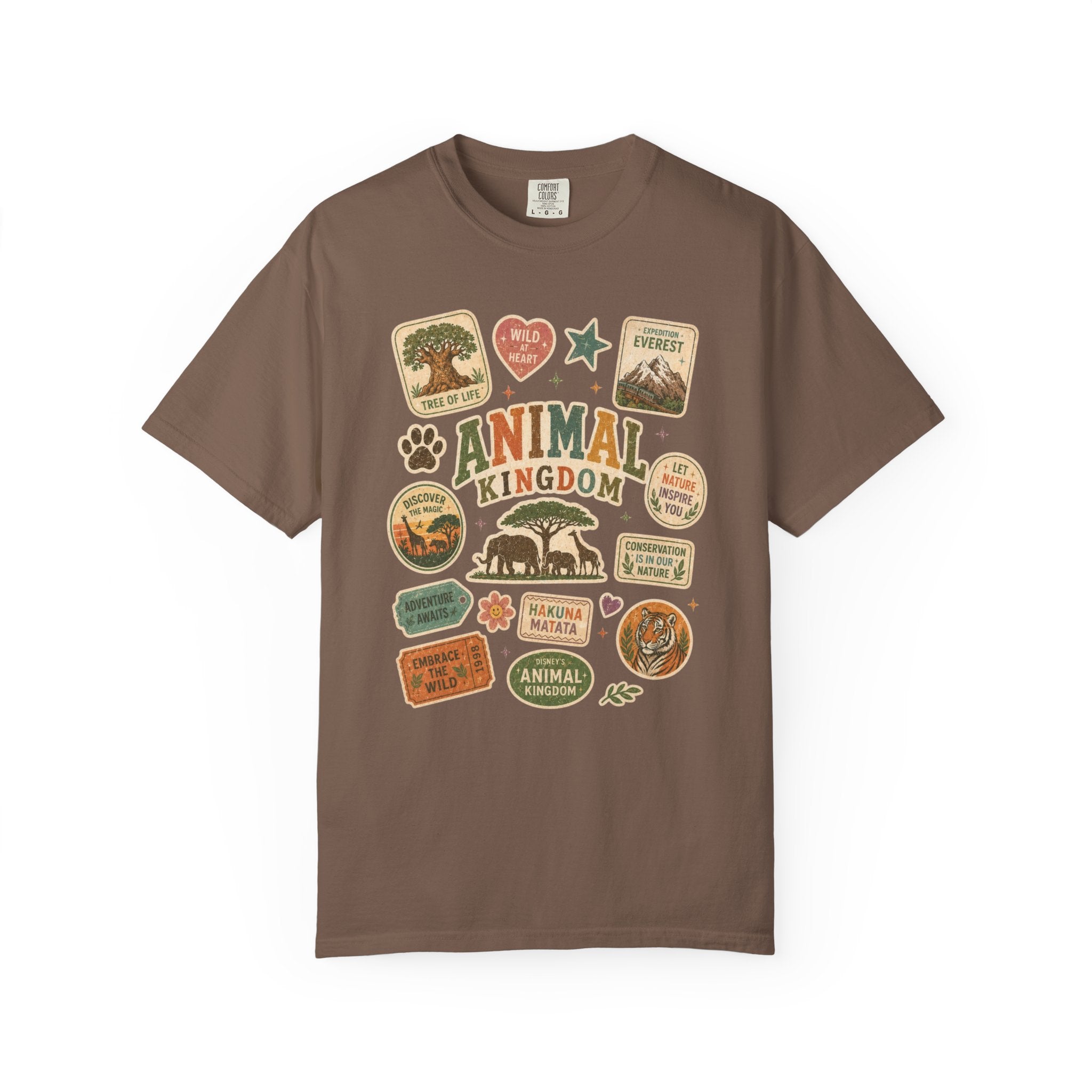 Safari Sticker Patch T-Shirt
