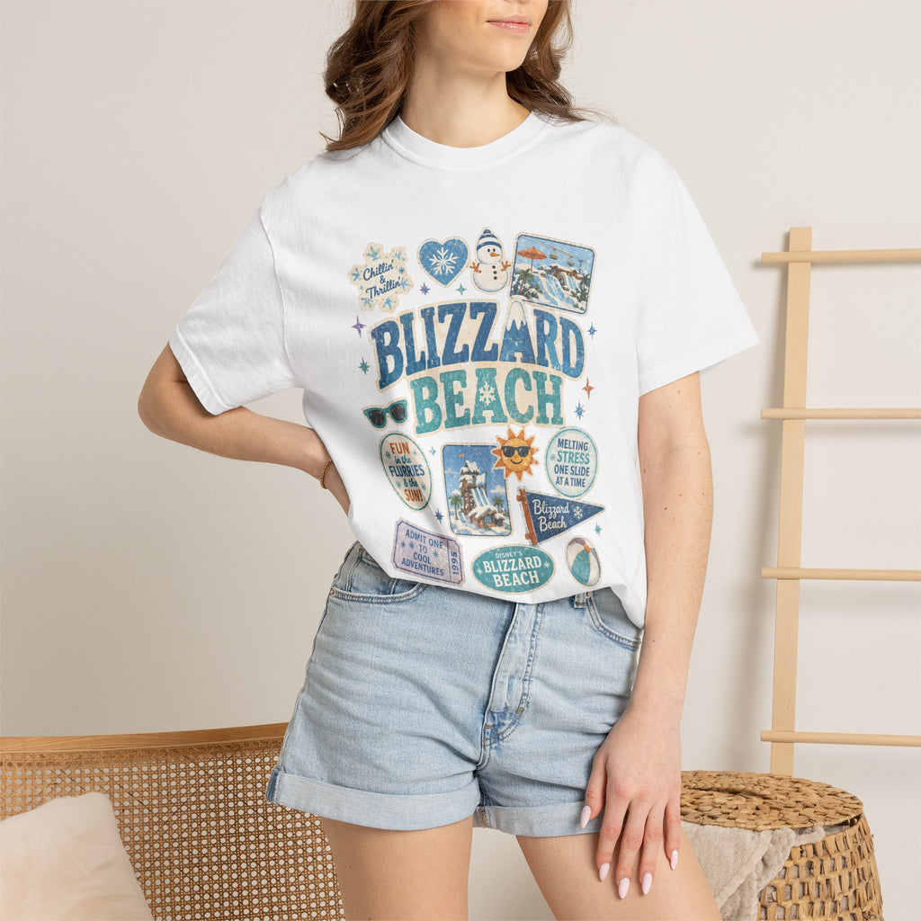 Blizzard Sticker Patch T-Shirt