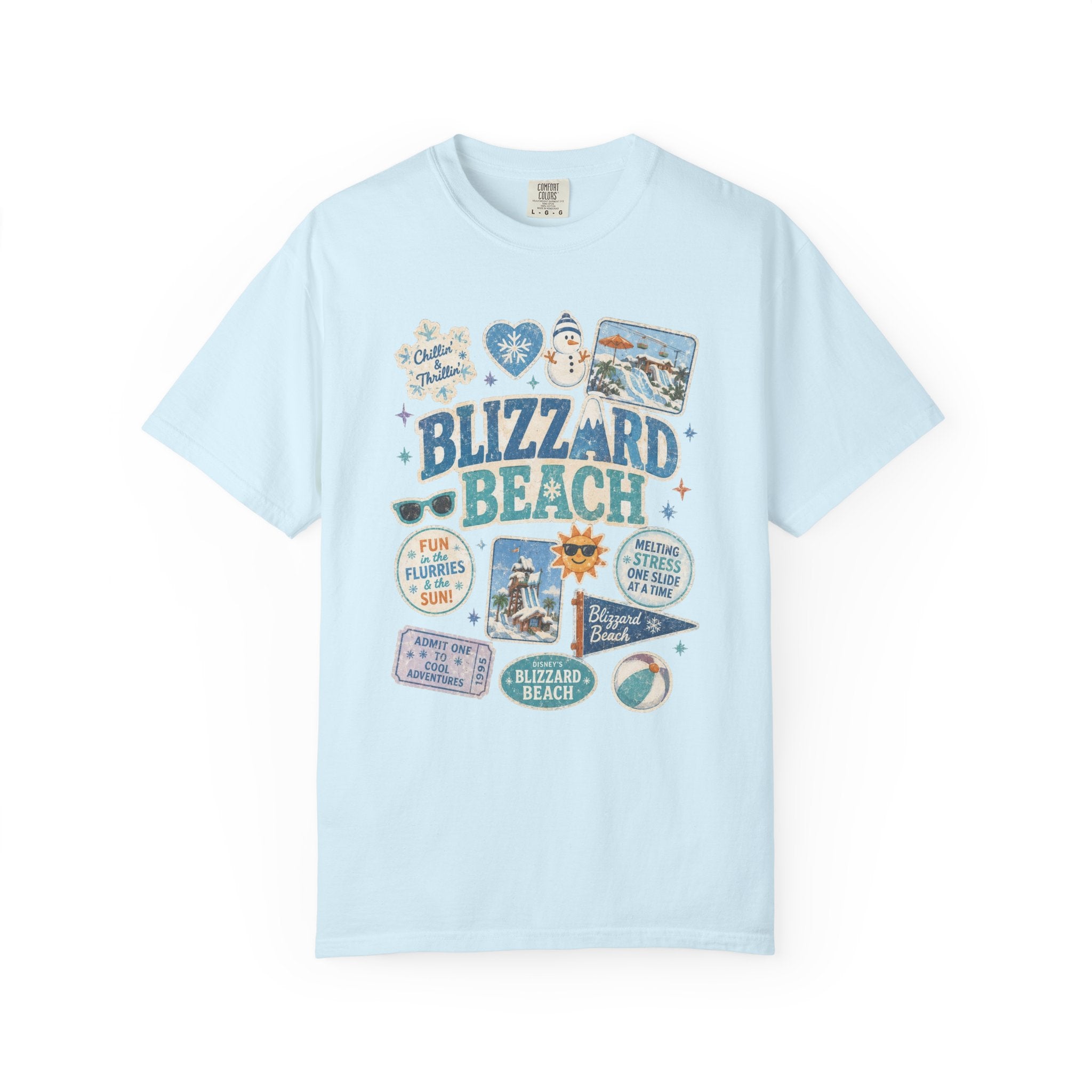 Blizzard Sticker Patch T-Shirt