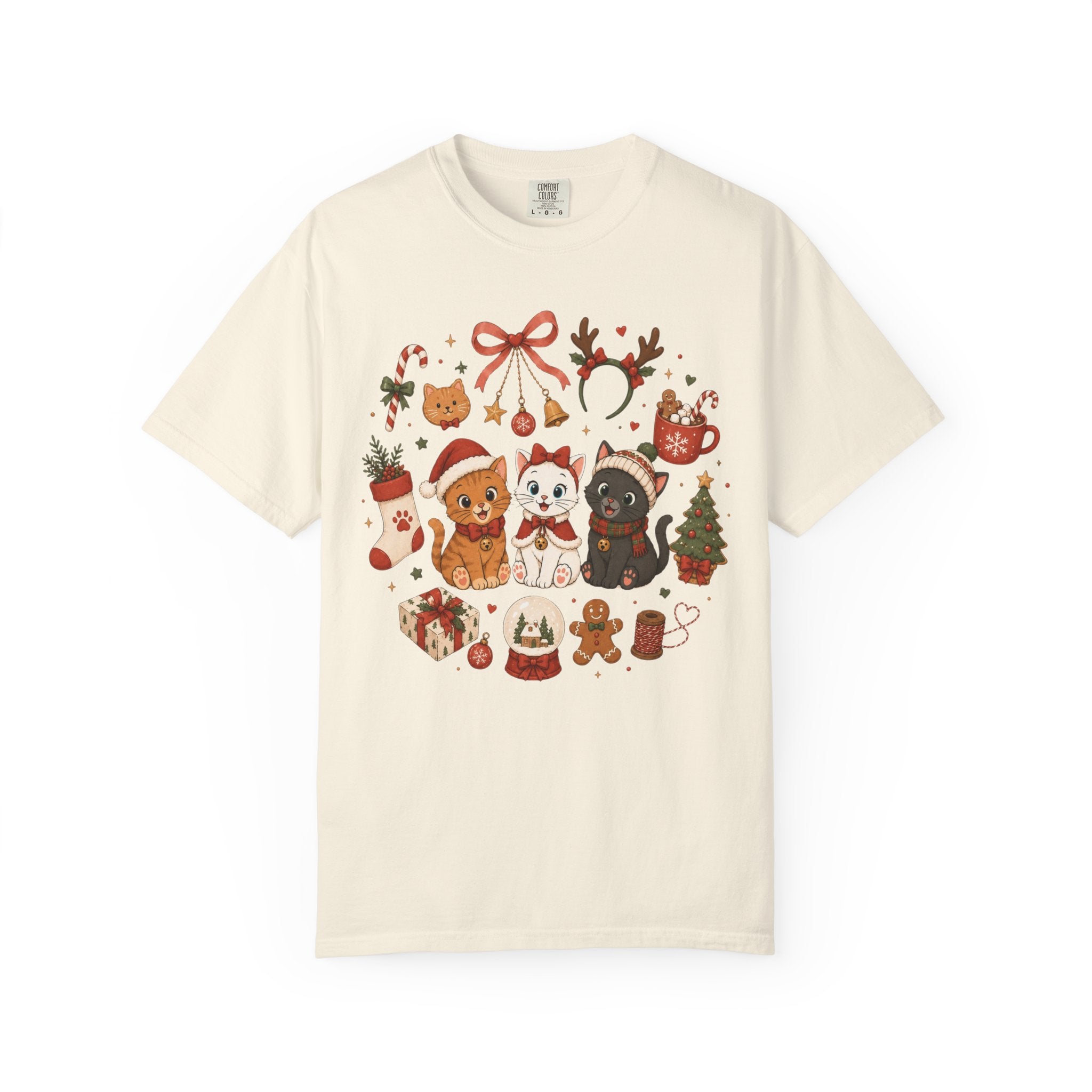 Christmas Cocoa Kittens T-Shirt