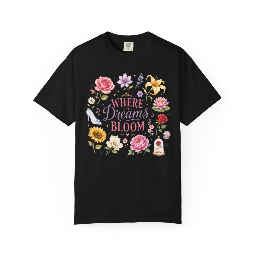 Where Dreams Bloom Floral T-Shirt