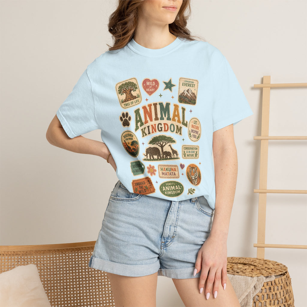 Safari Sticker Patch T-Shirt